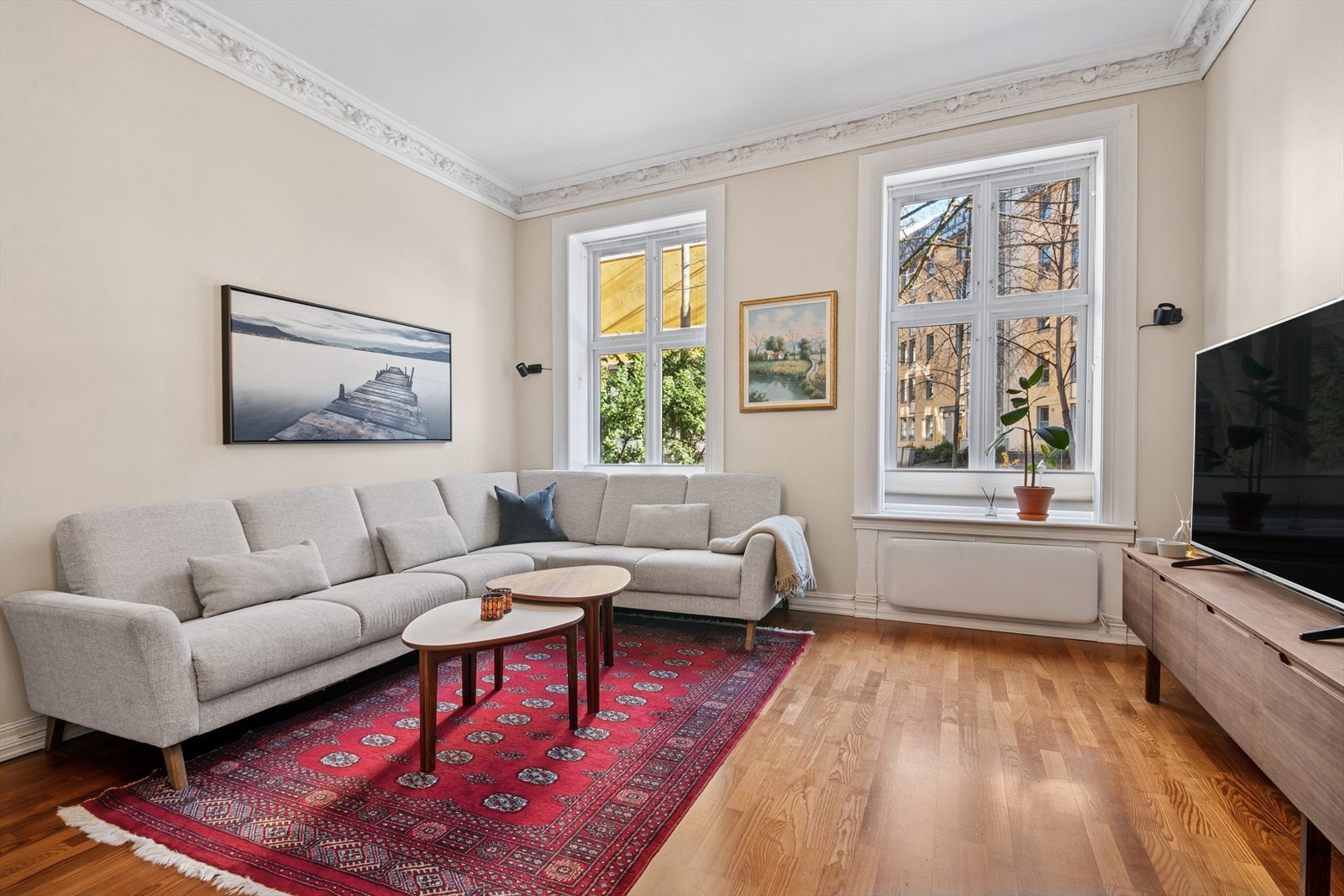 Himlingshøyde på 3 m i stuen Galleribilde