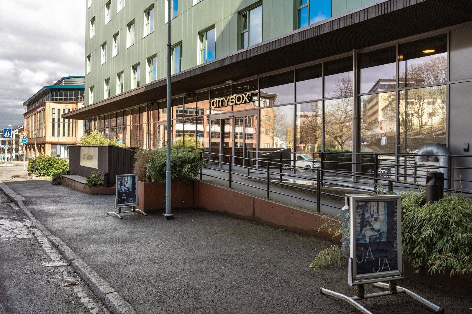 Like ved boligen ligge City Box hotell, her finner du også den populære restauranten JaJa. Galleribilde
