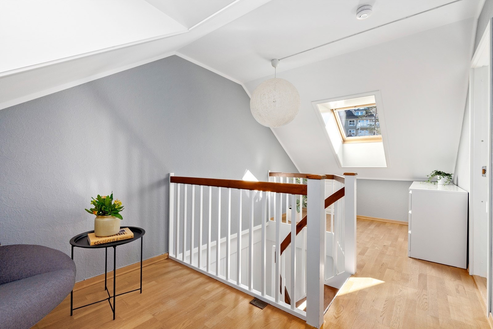 Velkommen opp til loftsetasje. Galleribilde