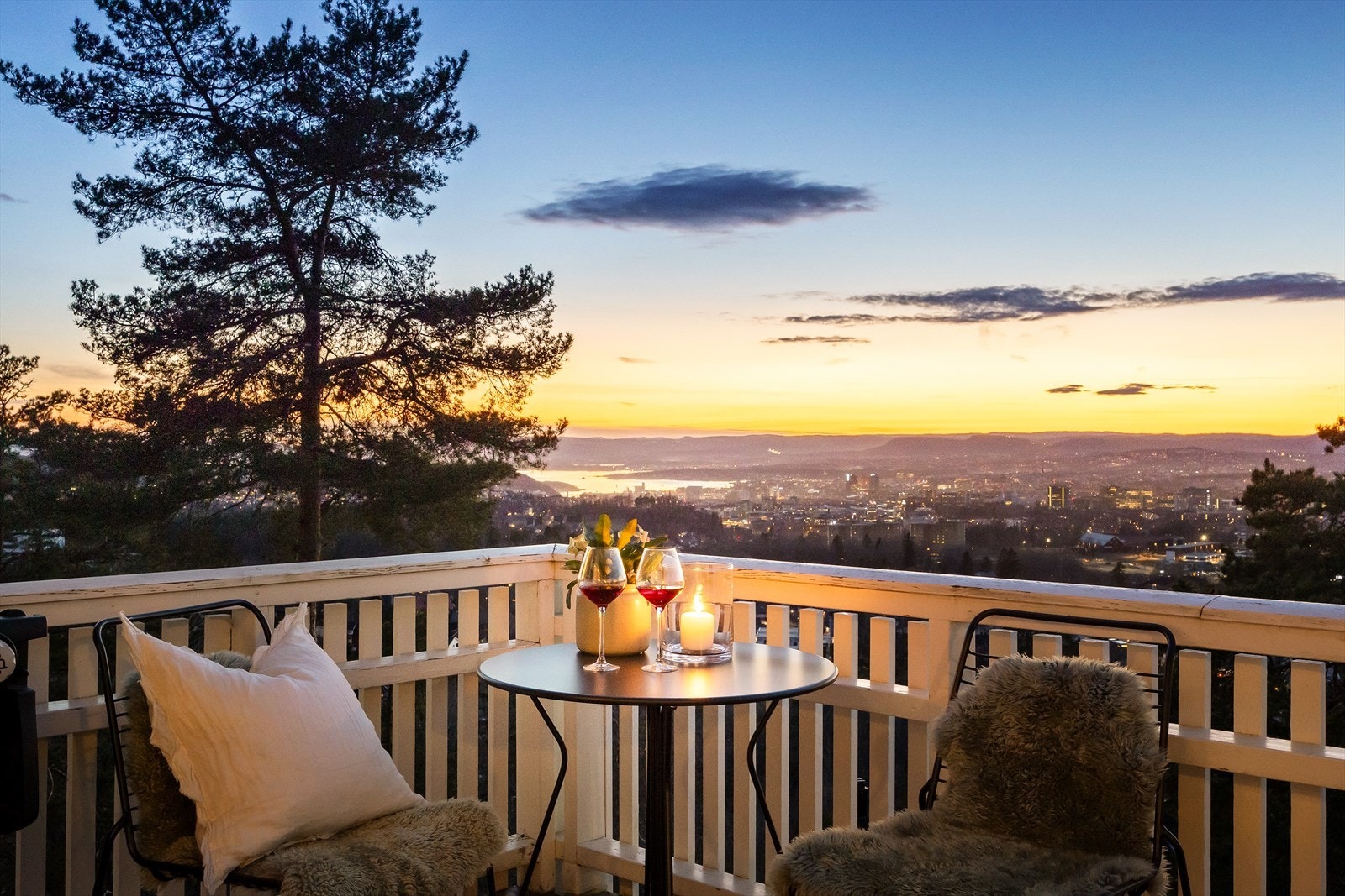 Fantastiske solforhold. Galleribilde