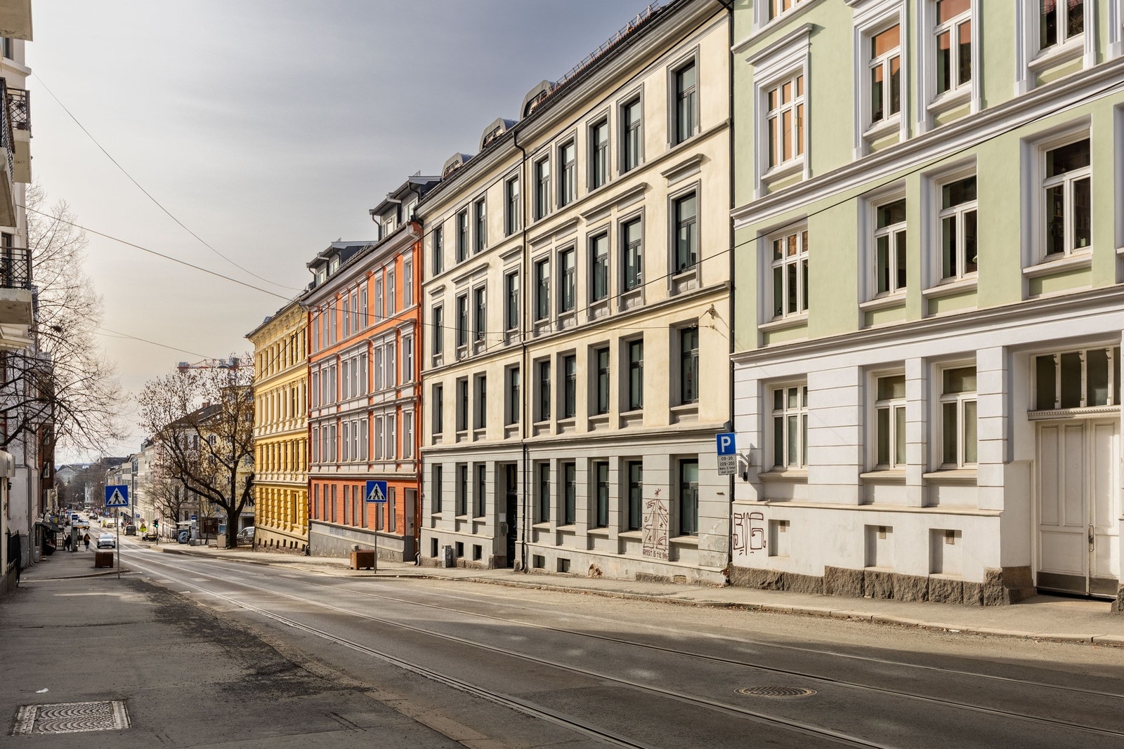 Klassisk gård fra 1900-tallet. Galleribilde