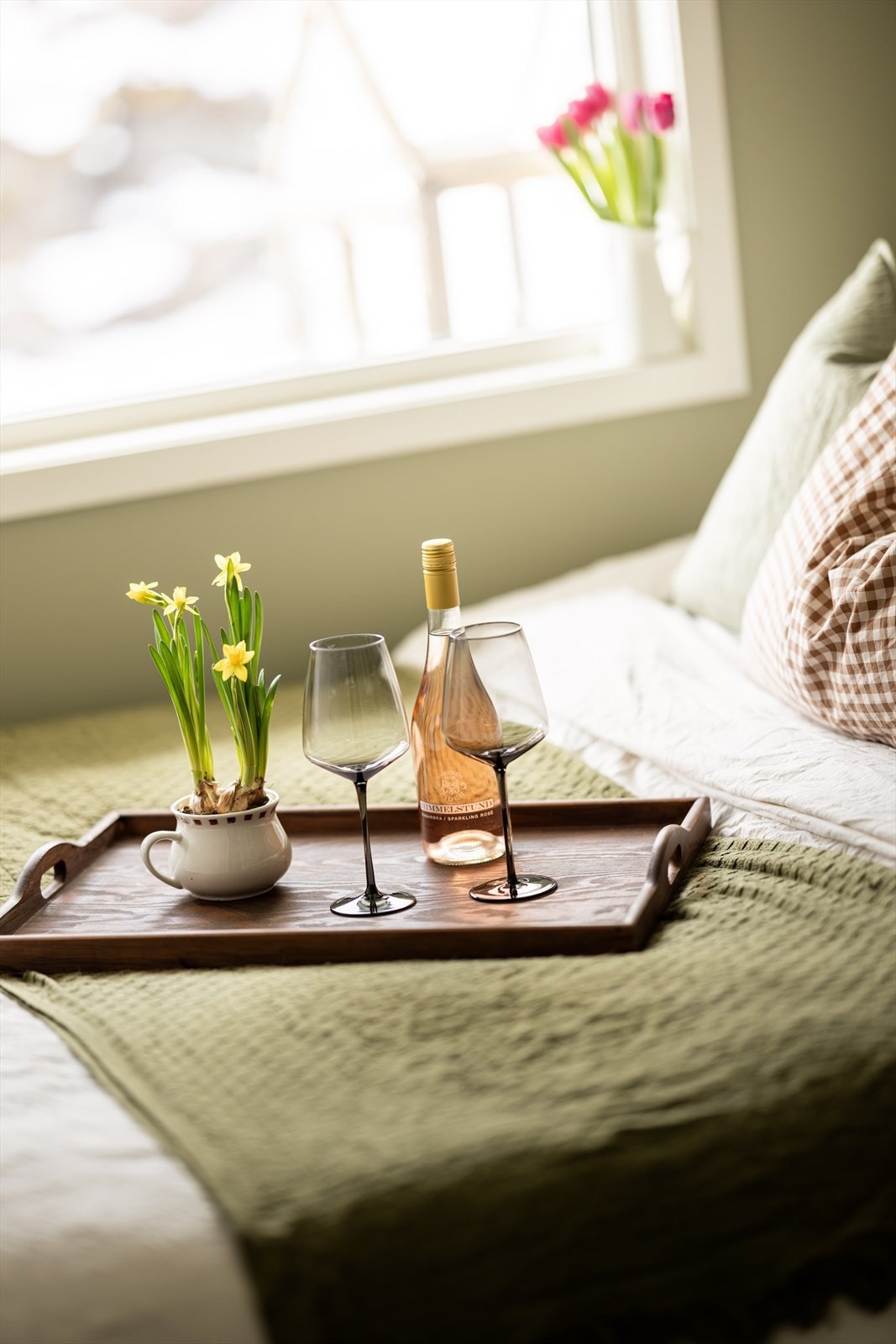 Et hyggelig og innbydende soverom som gir deg en god start på dagen. Galleribilde