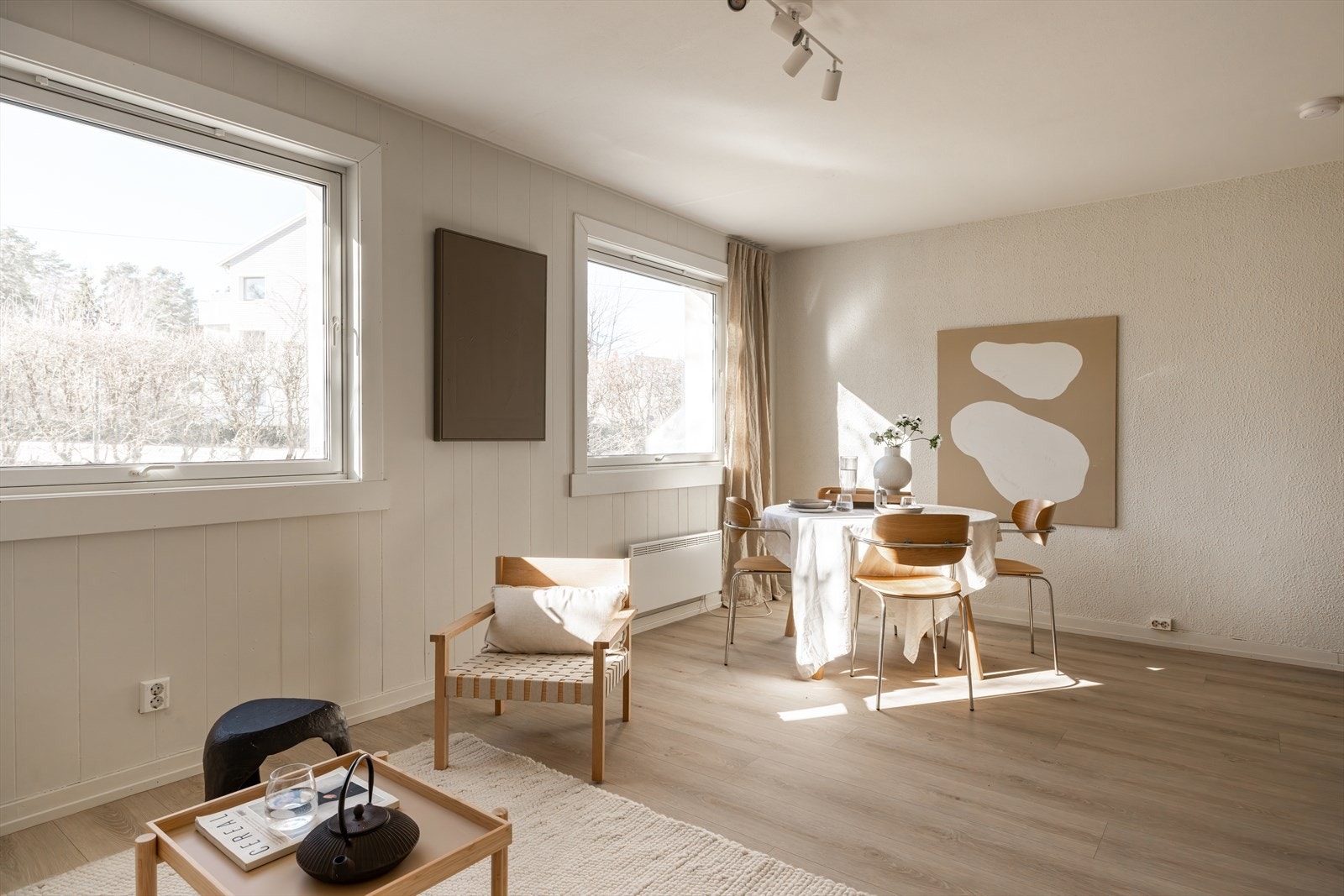 Attraktiv hjørneleilighet i et veletablert boligområde på Lambertseter. Galleribilde