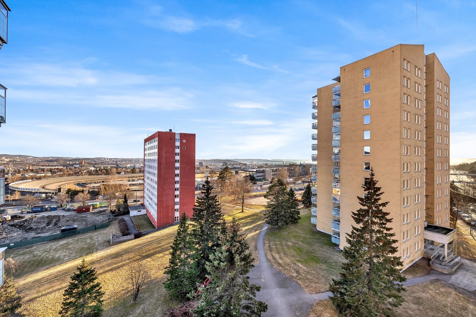 Utsikt fra balkongen. Galleribilde