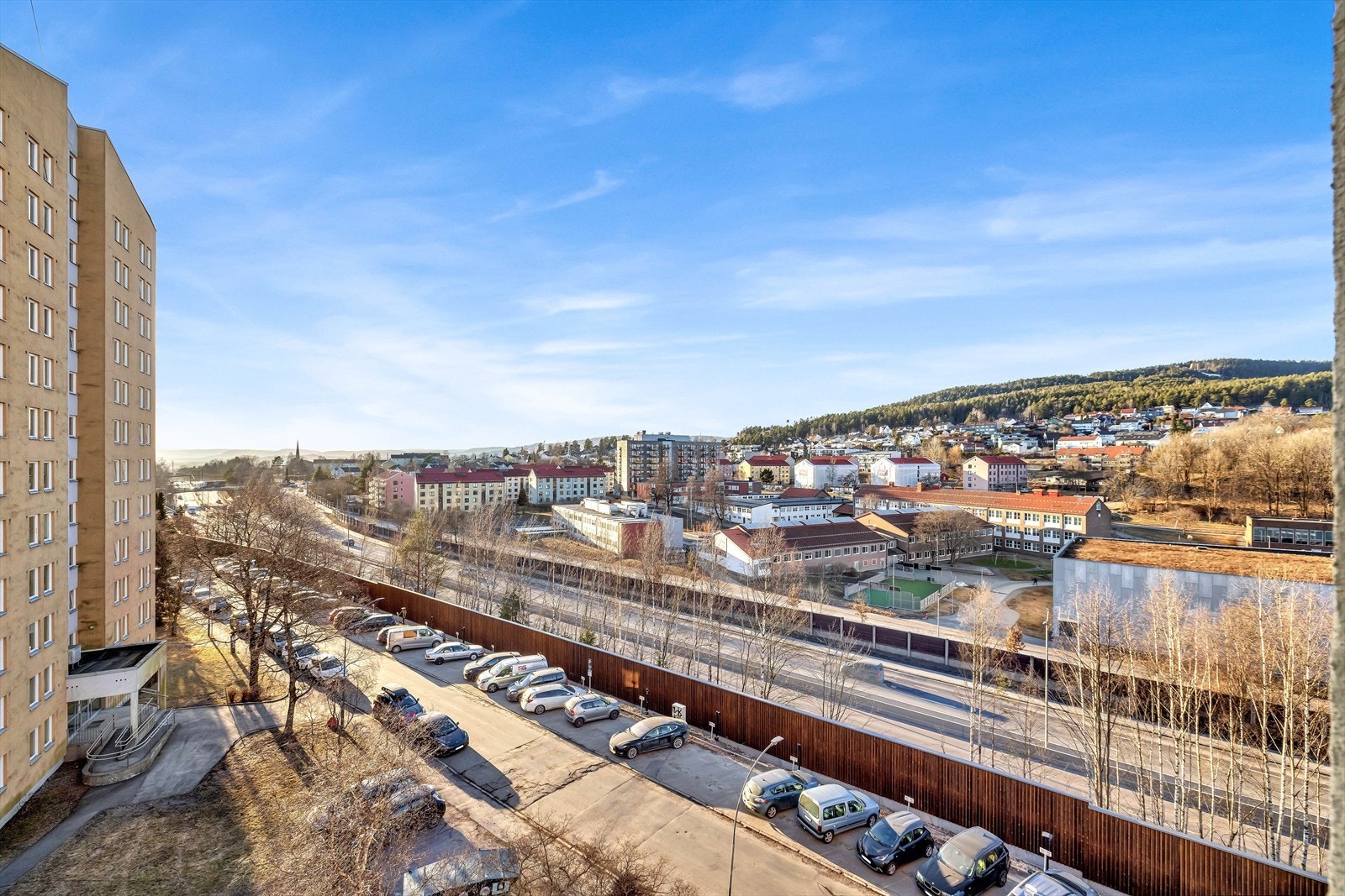 Utsikt fra hovedsoverommet. Galleribilde