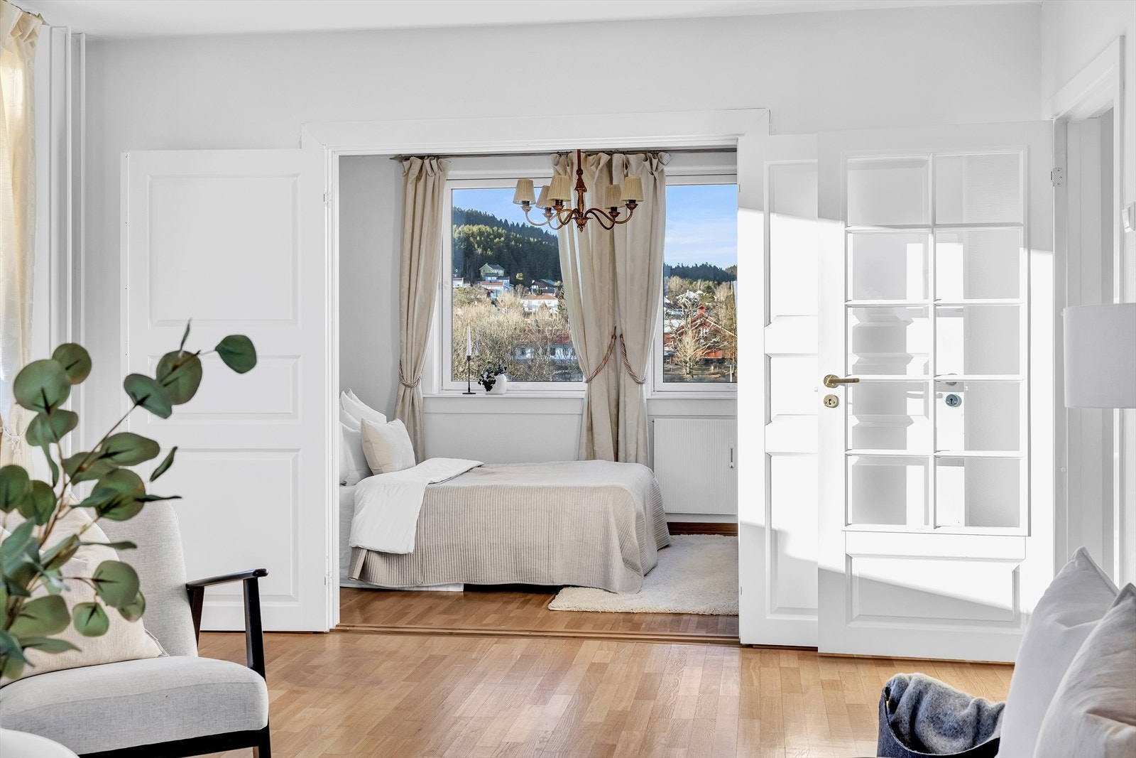 Leiligheten har 3 gode soverom. Galleribilde