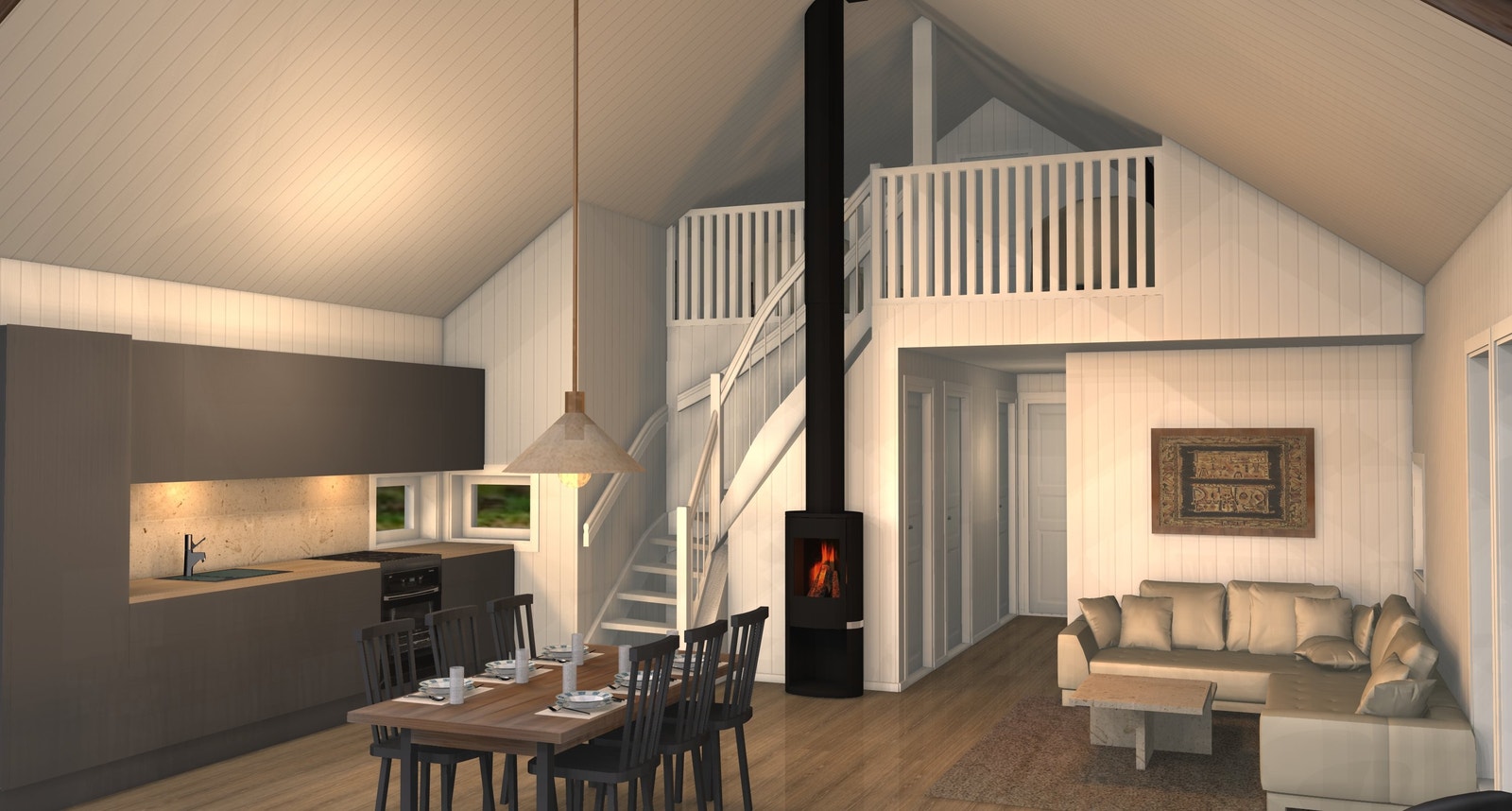 Hyttetype Vest 8 Galleribilde