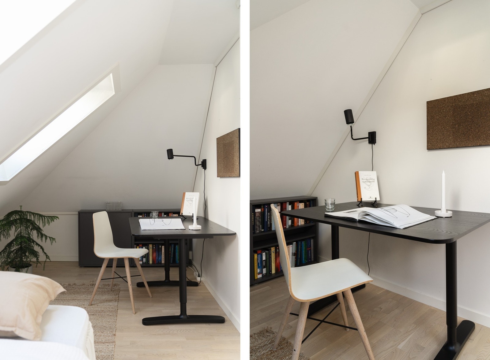 Det er store vindusflater som gir en luftig romfølelse til rommene. Galleribilde