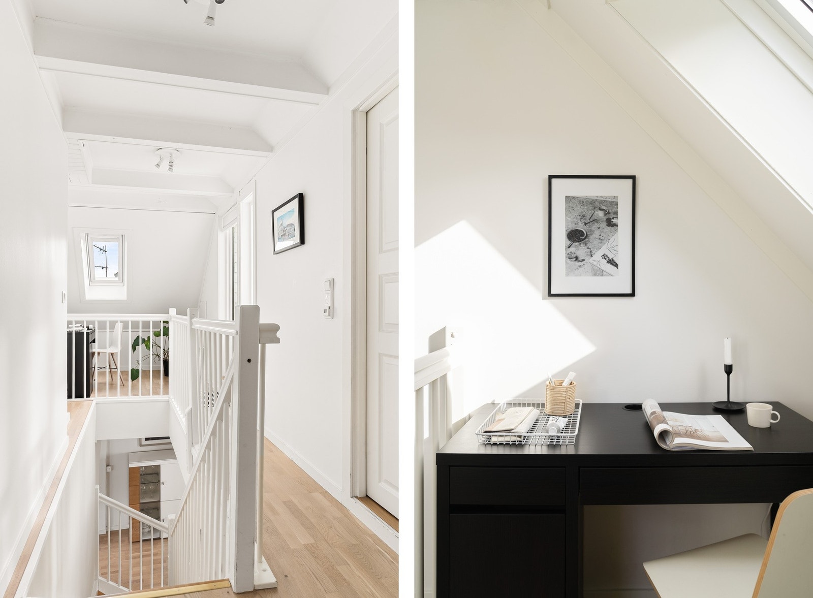 Vi beveger oss videre i boligens andre etasje. Galleribilde