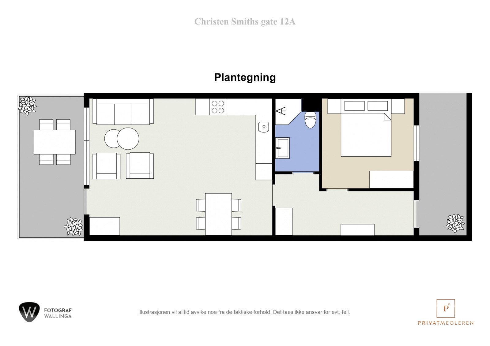 Plantegning. Galleribilde
