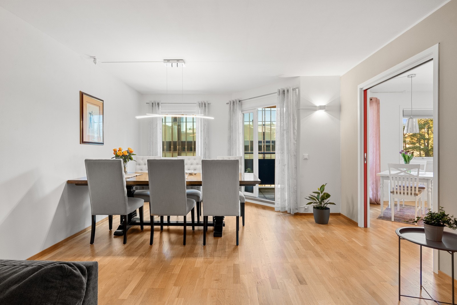 God plass til ønsket spisegruppe. Galleribilde