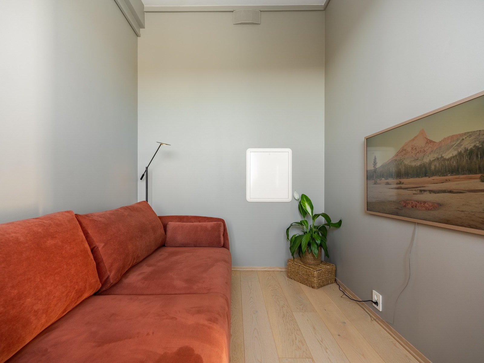 I dag brukes det som en separat TV-stue. Galleribilde