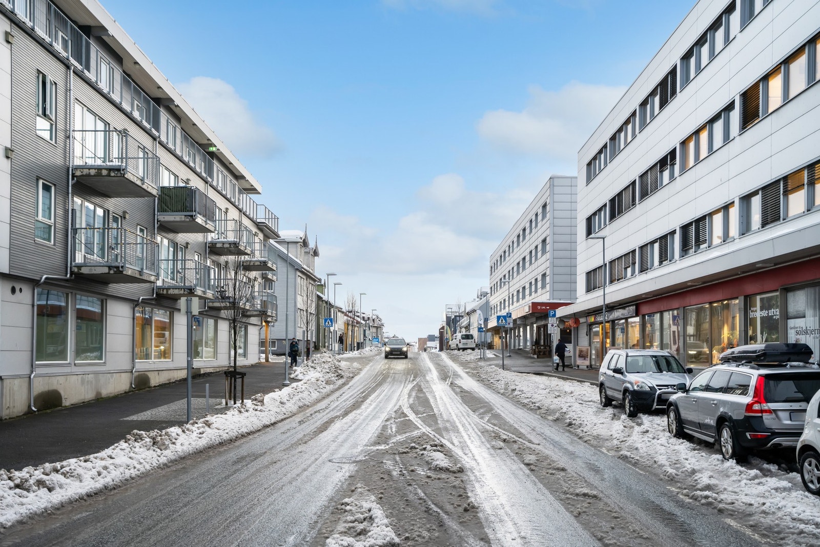 Fasade mot Storgata. Galleribilde