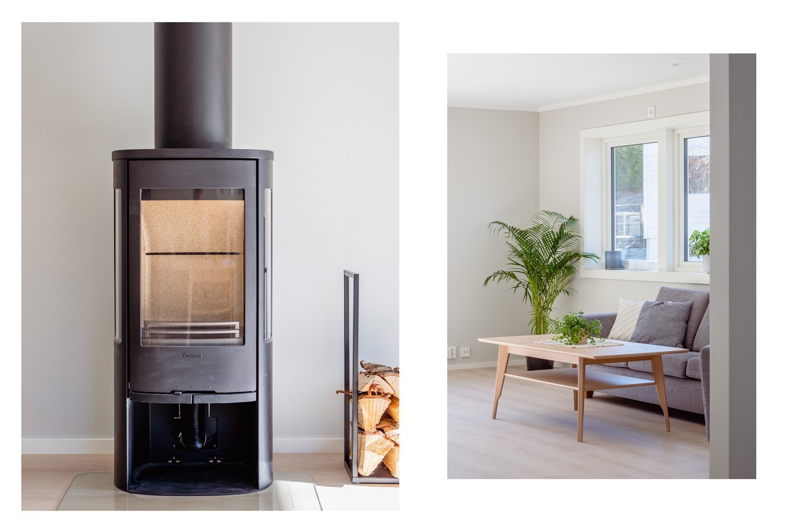 En peis er godt å ha både for varme og hygge Galleribilde