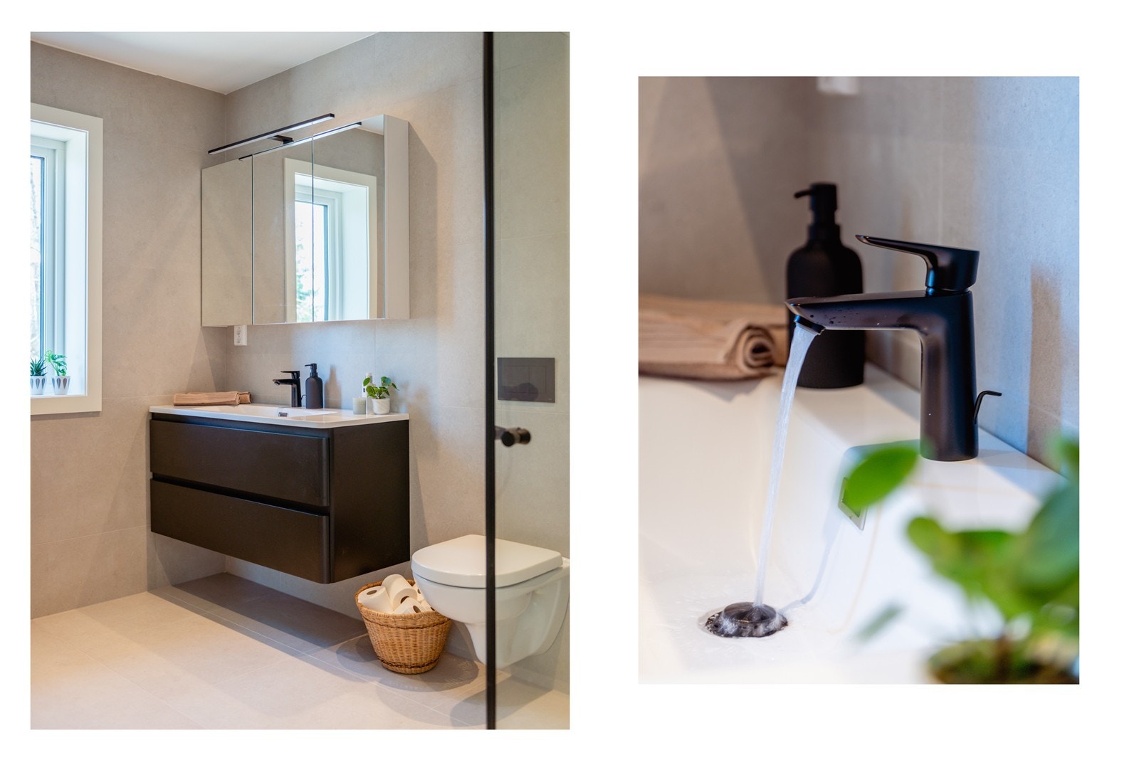 Like bilder finner man også i kataloger der perfekte bad presenteres Galleribilde