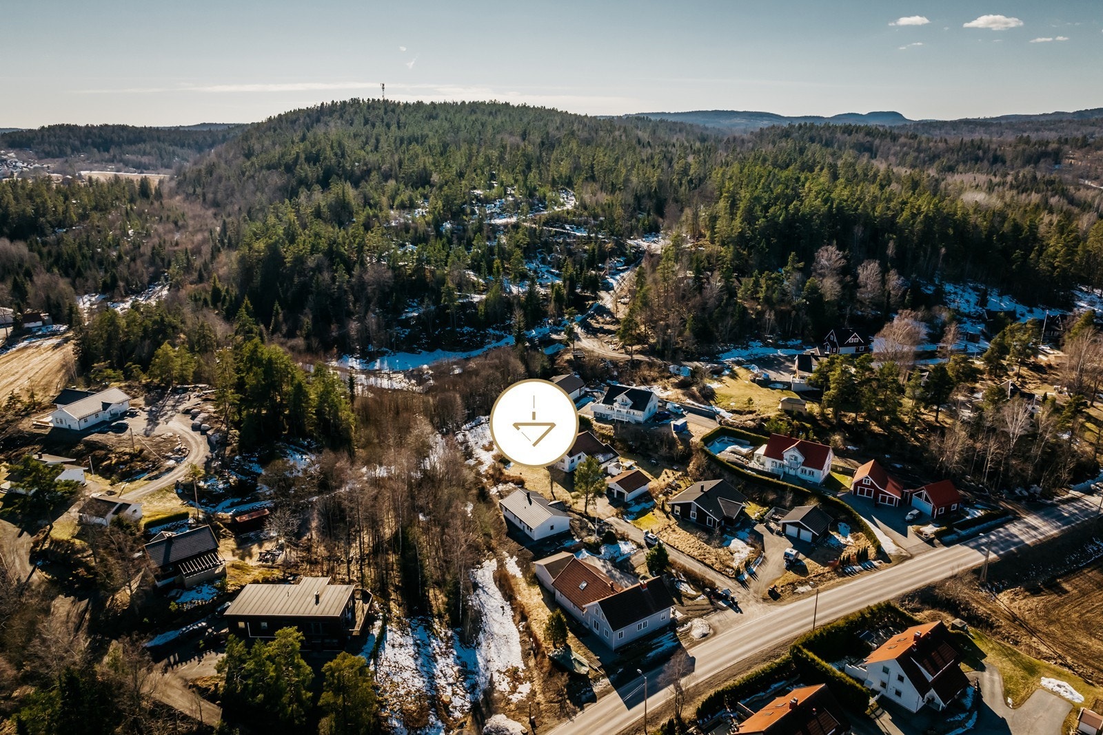 Her får du et hyggelig nabolag i en knøttliten gate Galleribilde