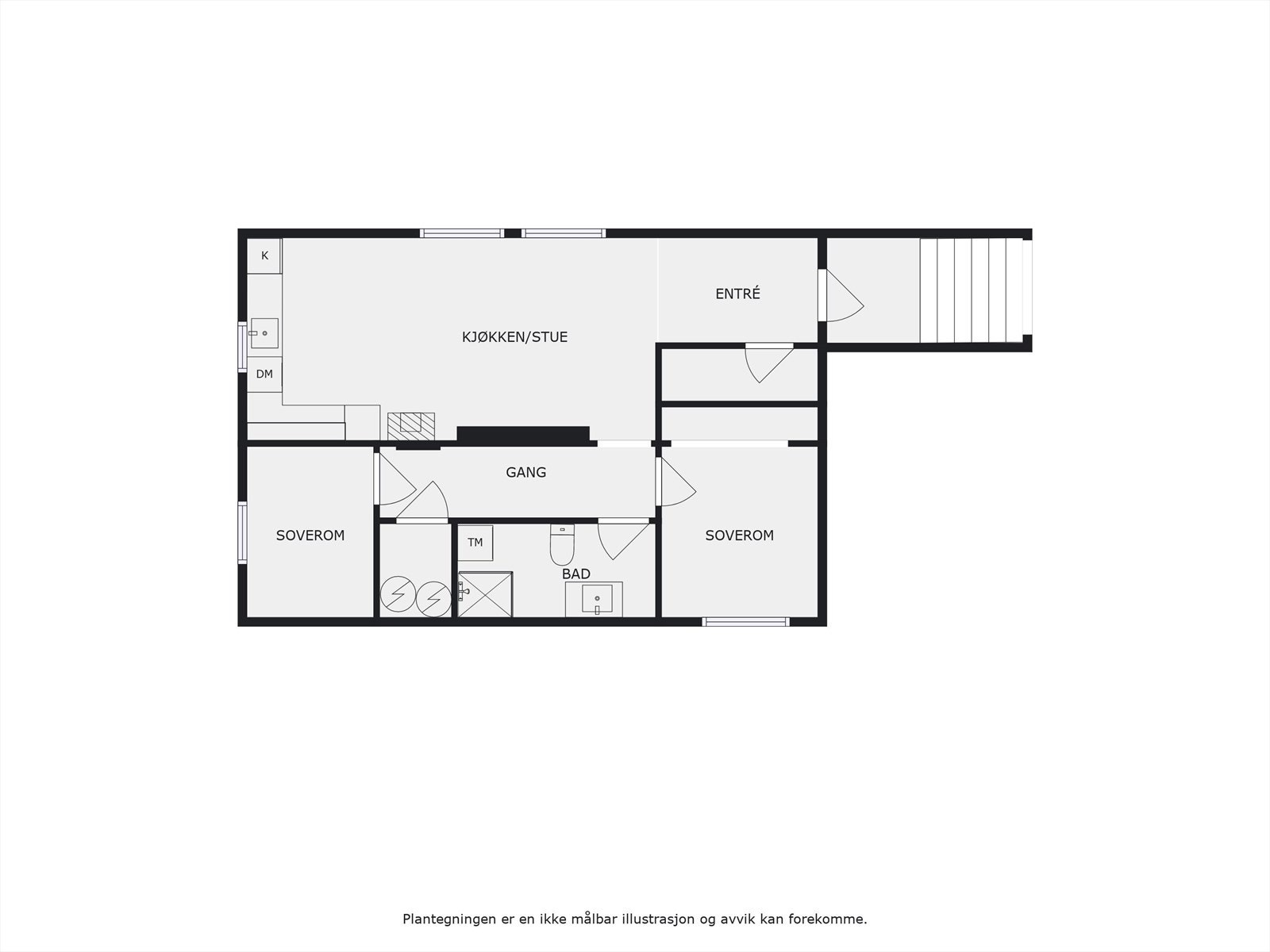 Plantegning kjeller Galleribilde