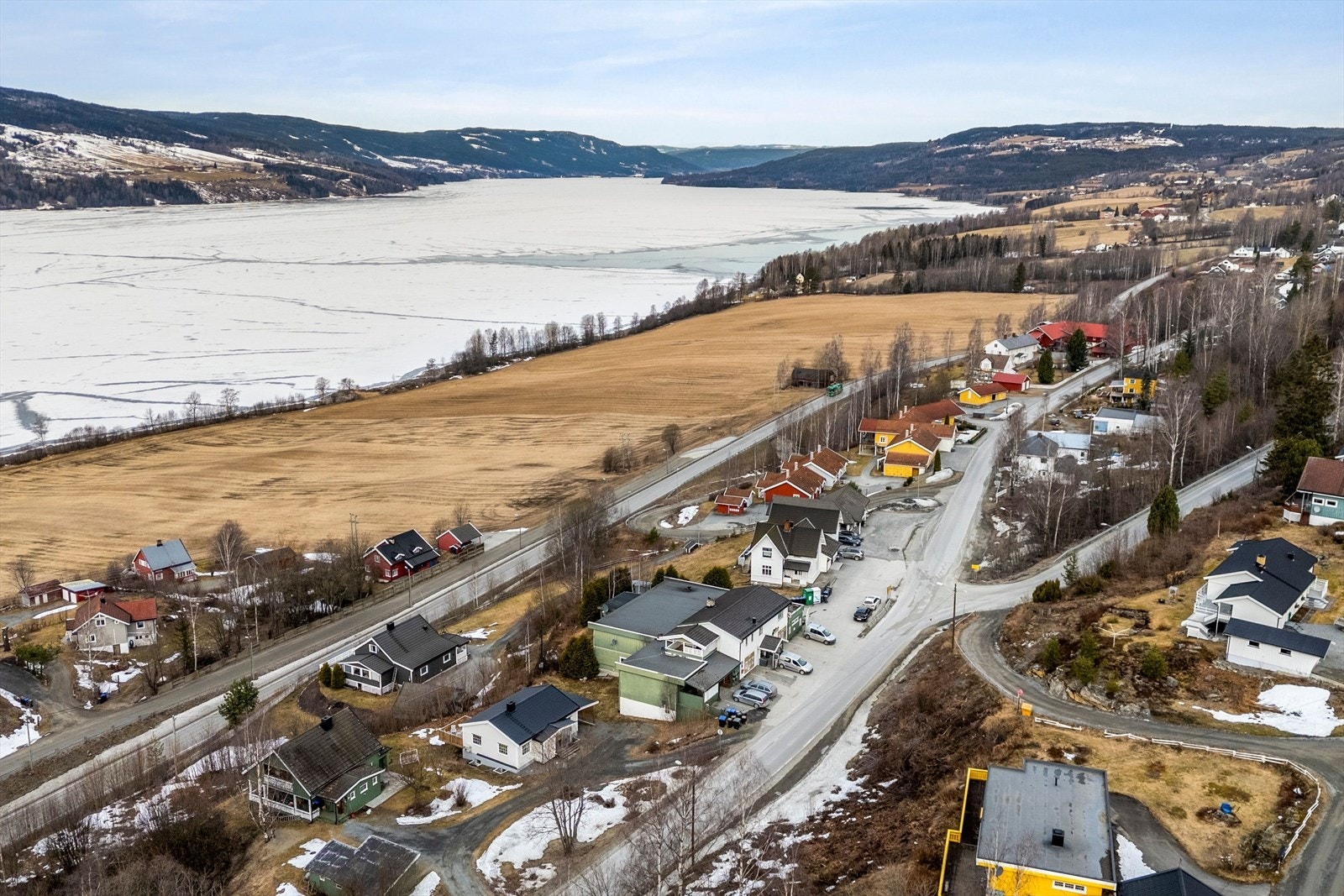 Dronebilde Galleribilde