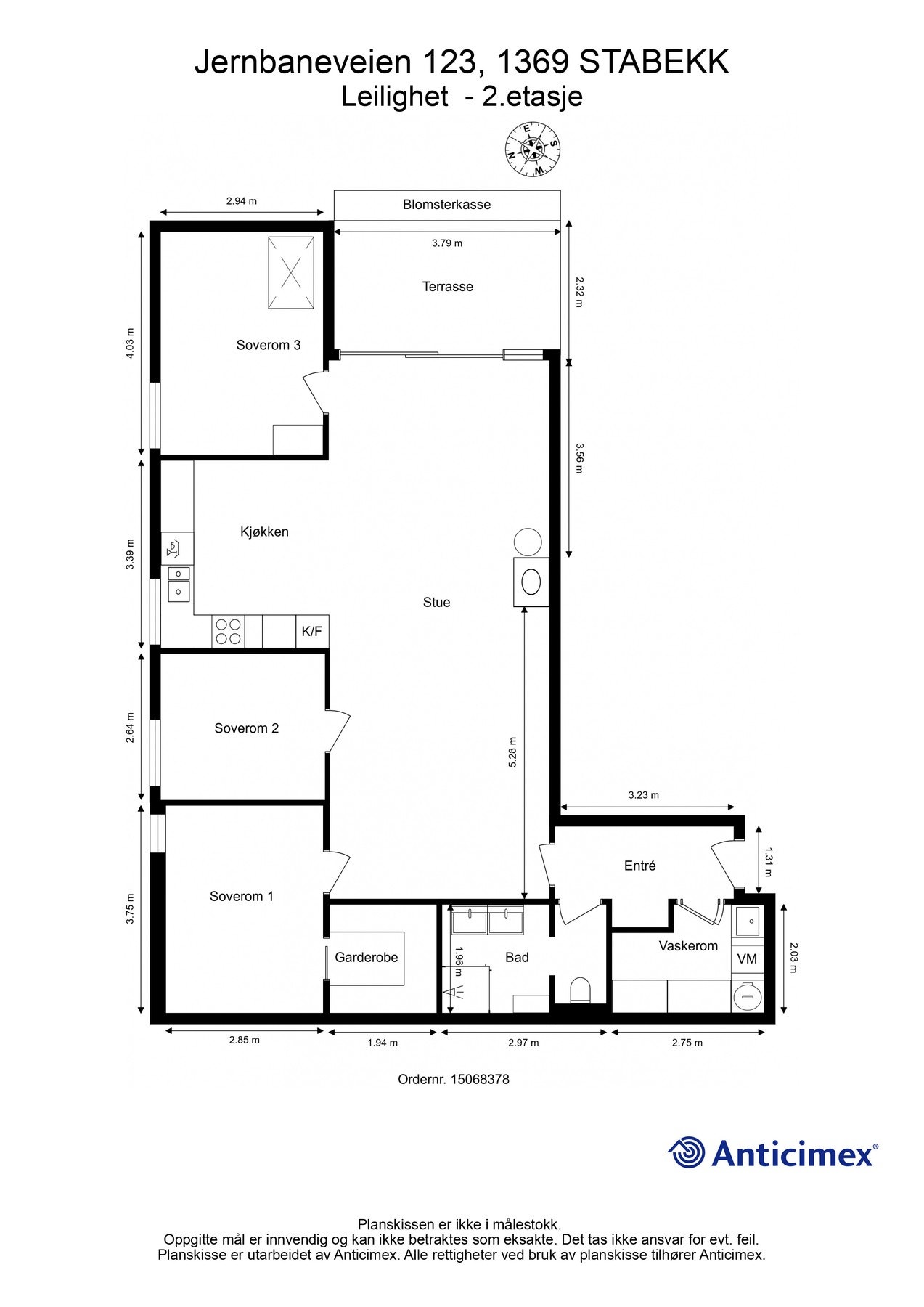 Plantegning. Galleribilde