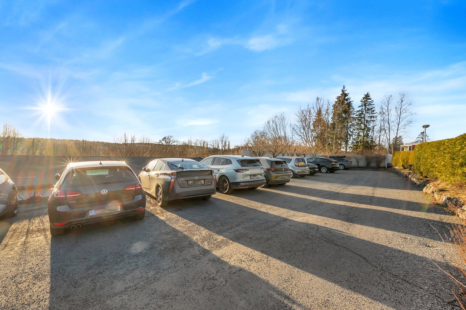 Gjesteparkering. Galleribilde