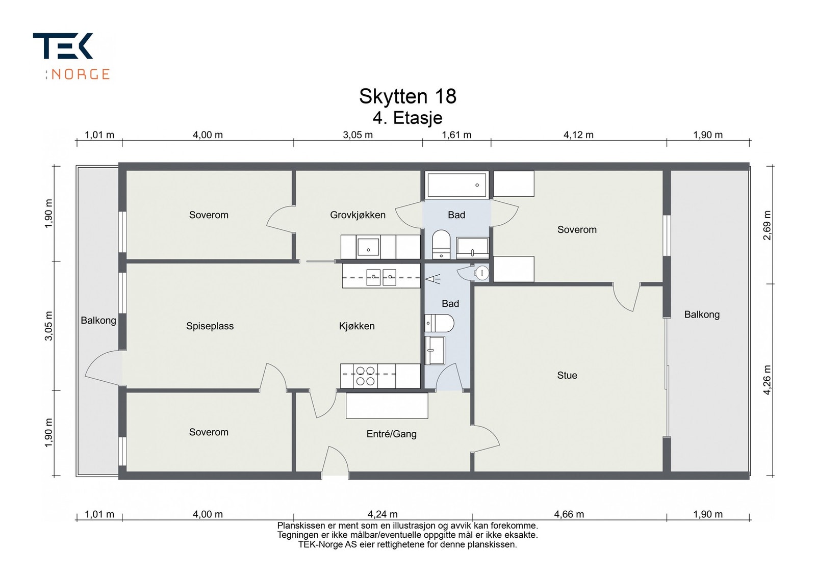 Plantegning - Skytten 18. Galleribilde
