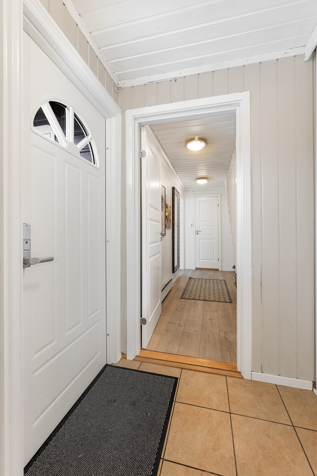 Vindfang og gang. Galleribilde