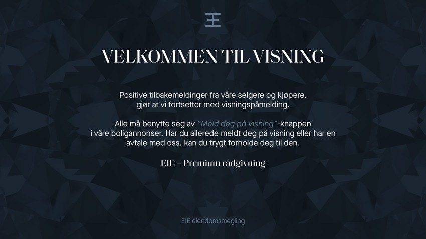 Velkommen til visning! Galleribilde