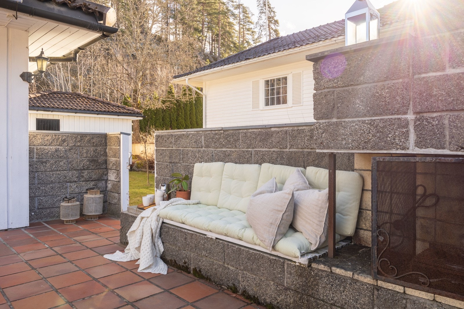 Alt ligger til rette for å kunne trives her. Galleribilde