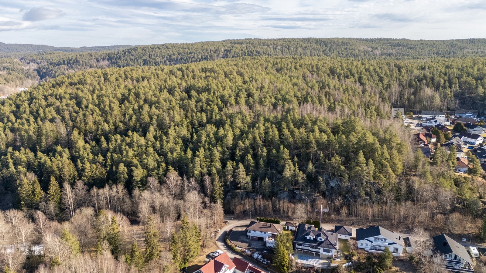 Dronefoto. Galleribilde