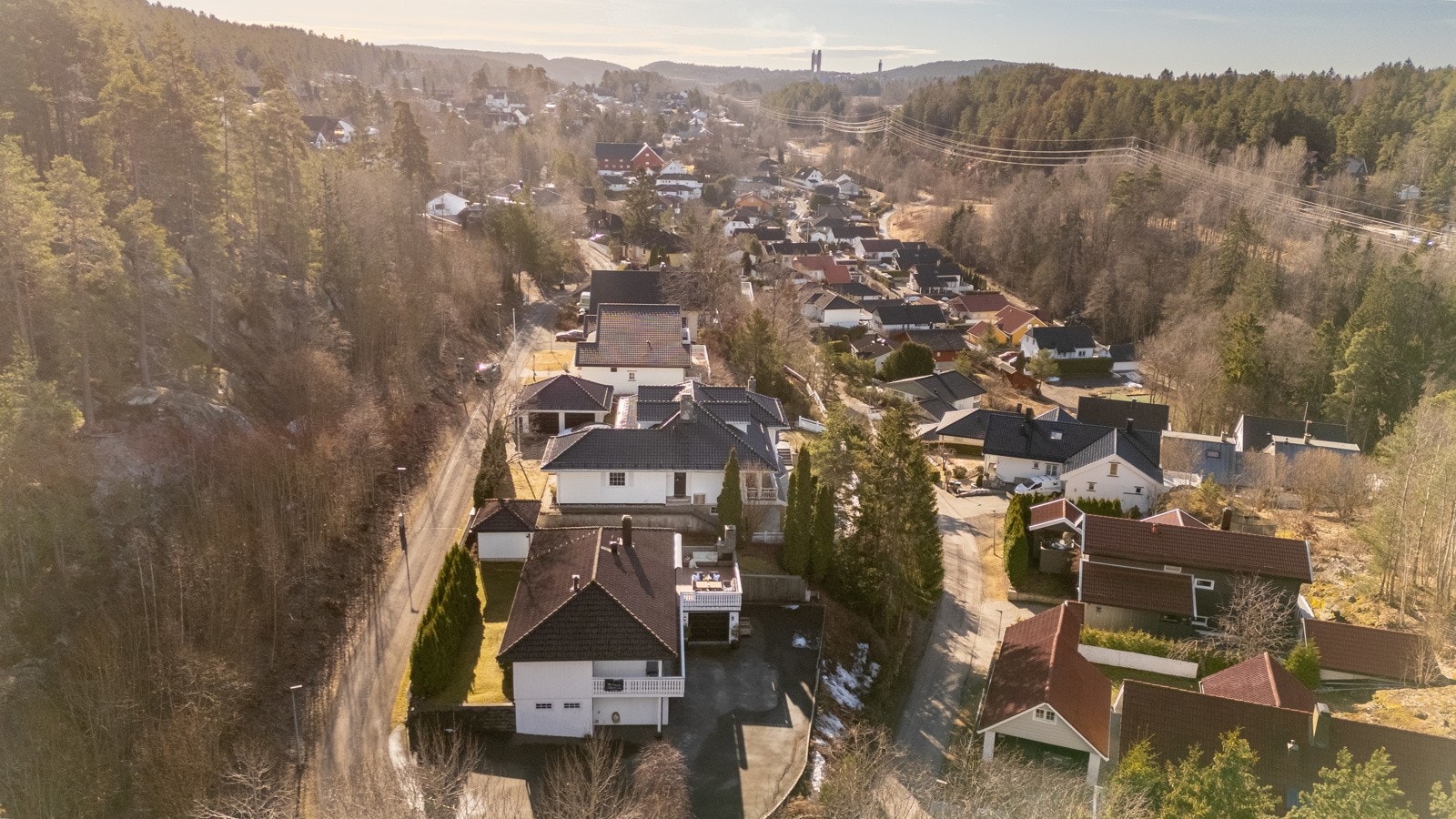 Dronefoto. Galleribilde