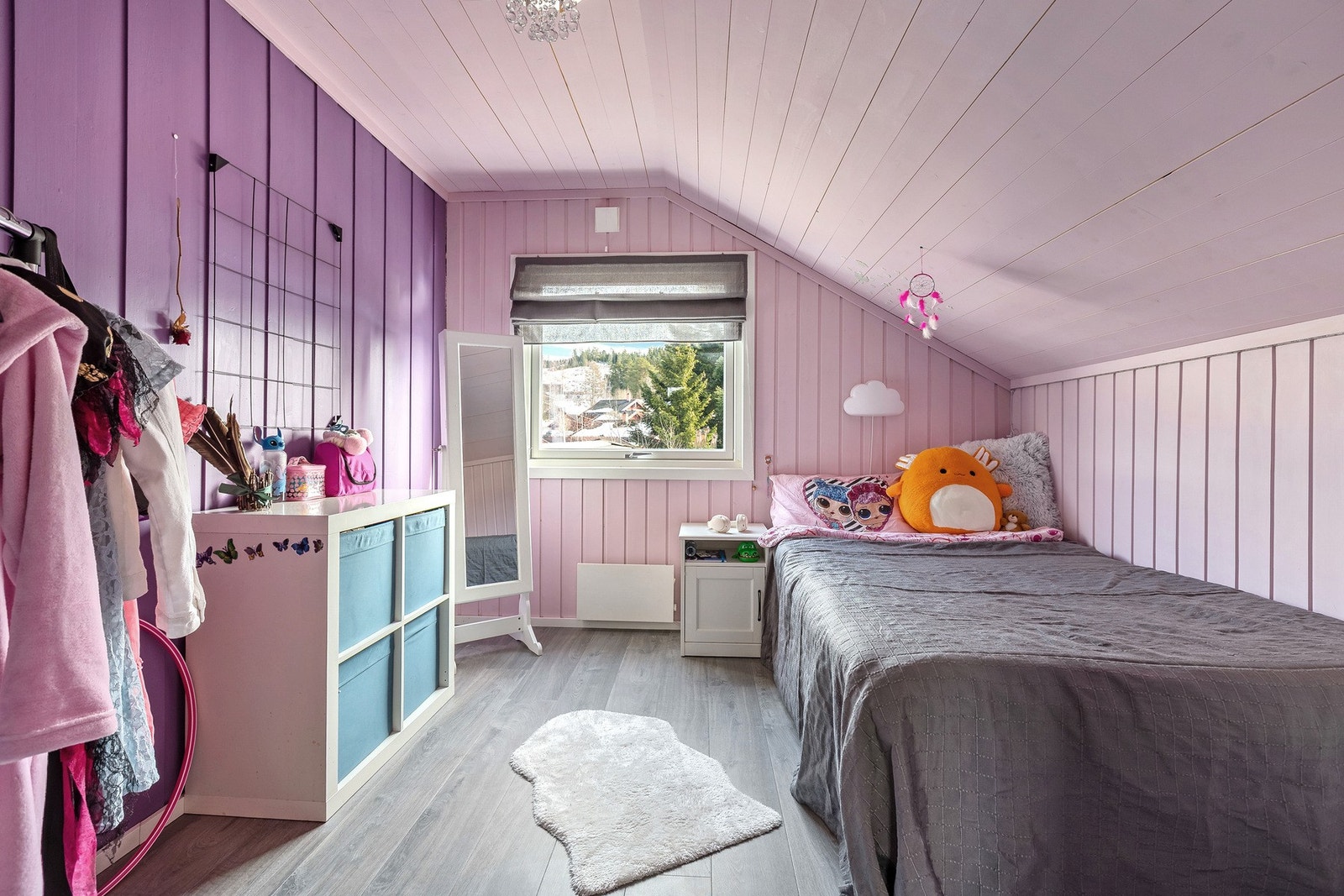 Soverom IV, dette er det minste soverommet og ligger mot sør. Galleribilde