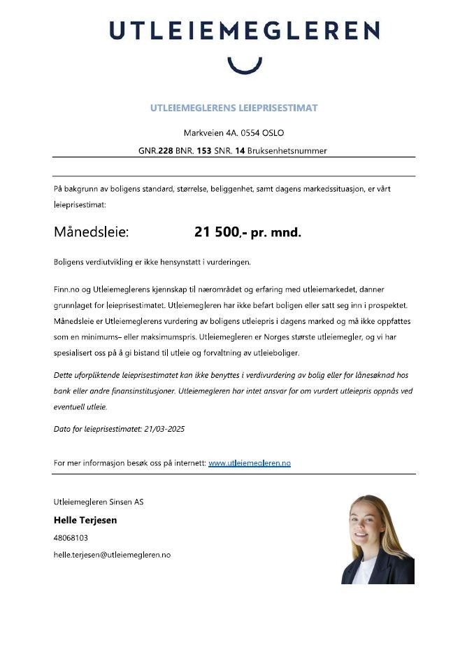 Vurdering av Utleiemegleren Galleribilde