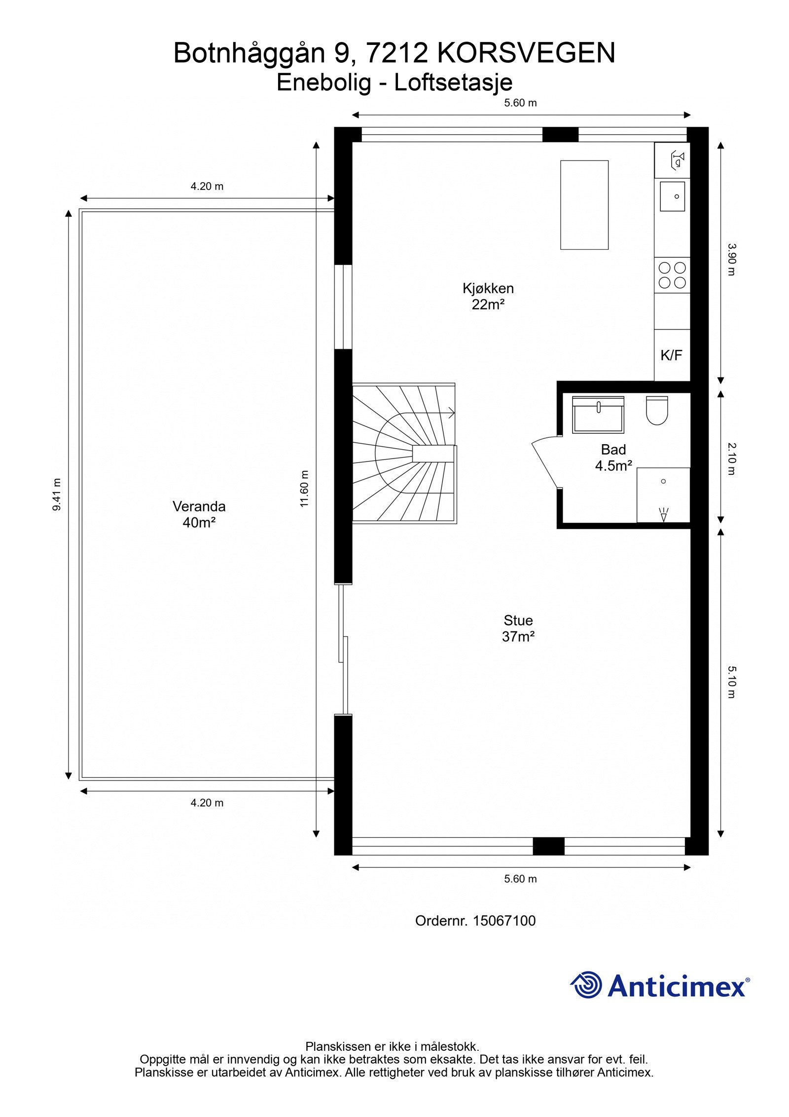 Plantegning 2. etasje. Galleribilde