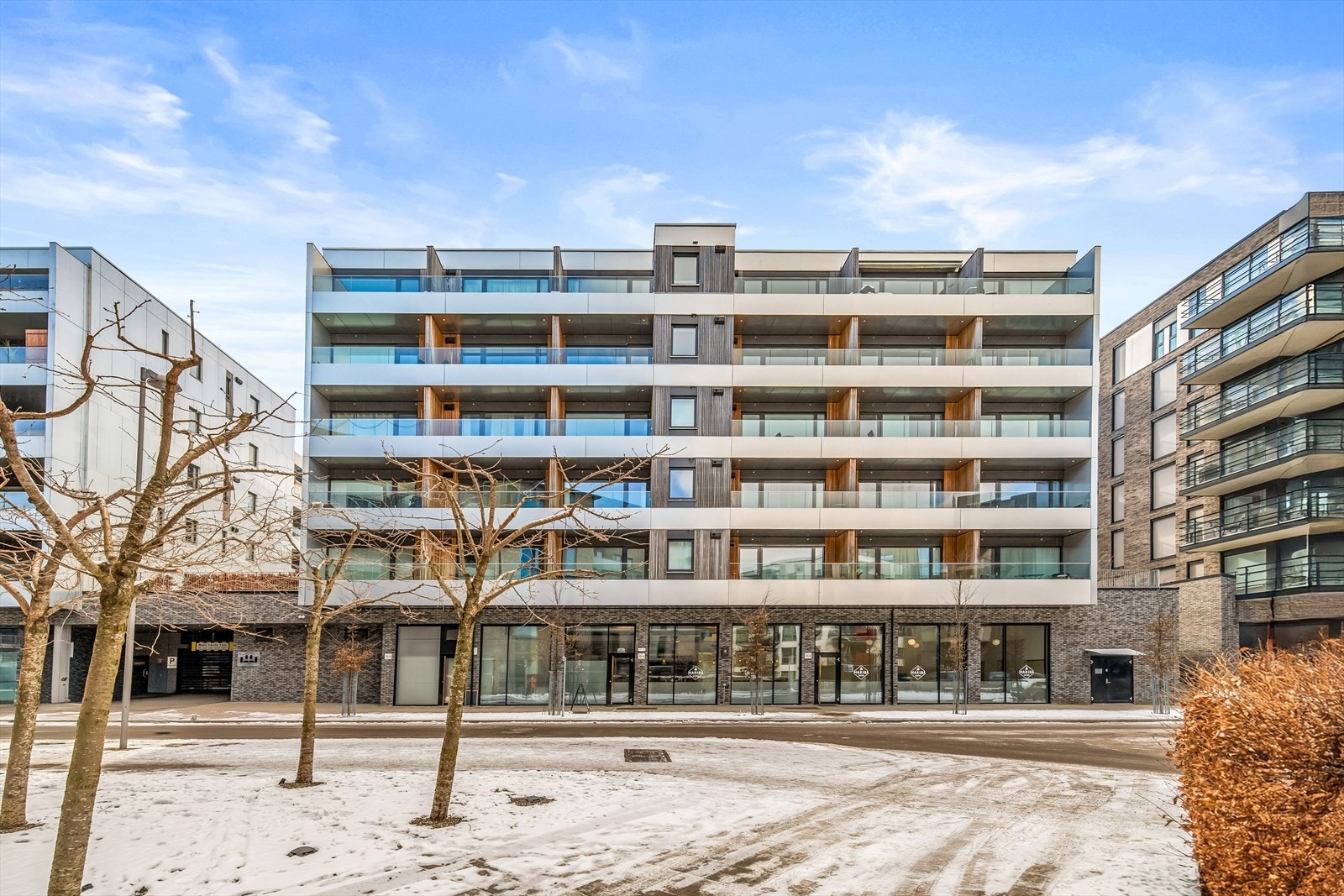 Nyere bygg fra 2018. Galleribilde