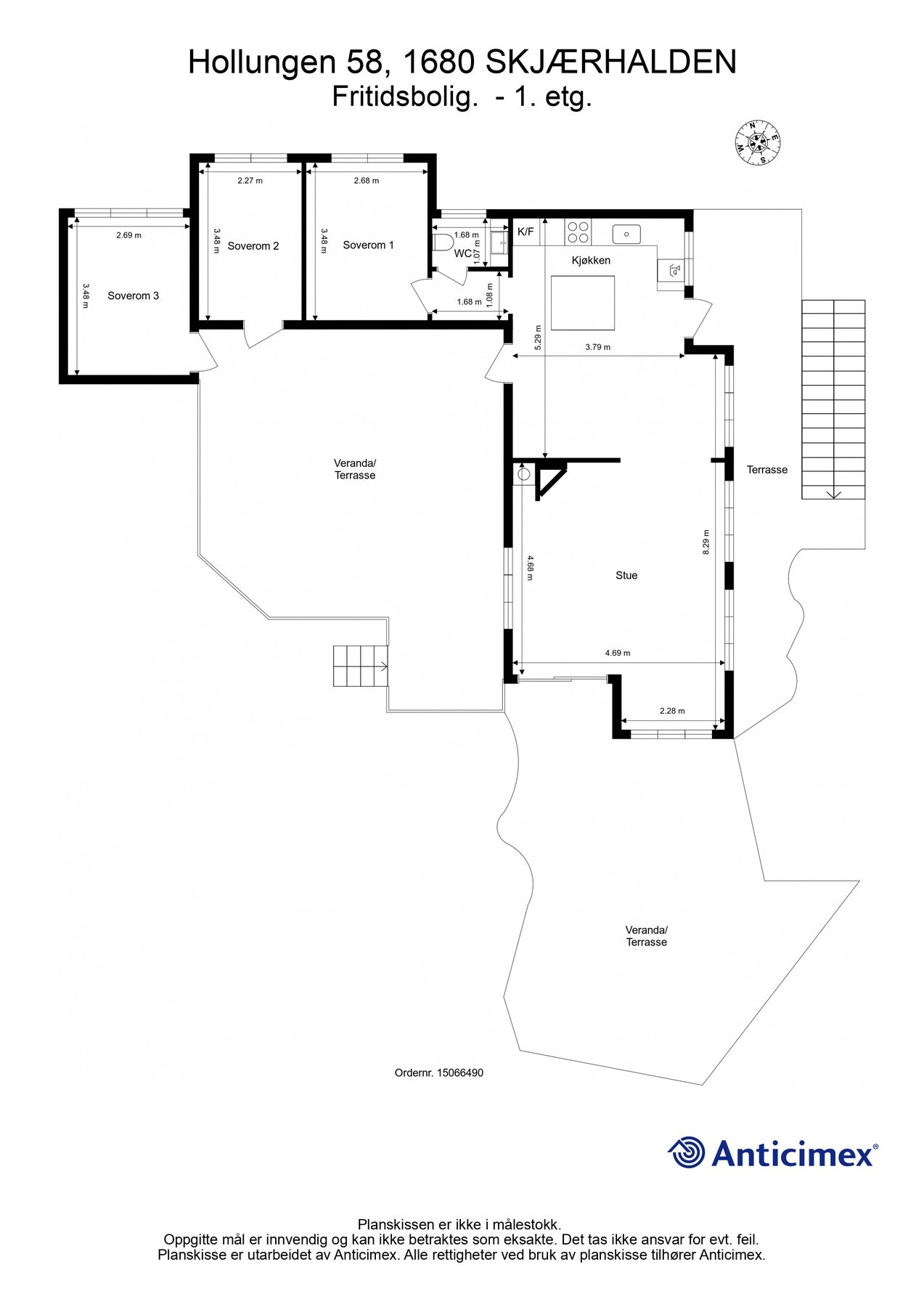 Plantegning - 1. etasje Galleribilde