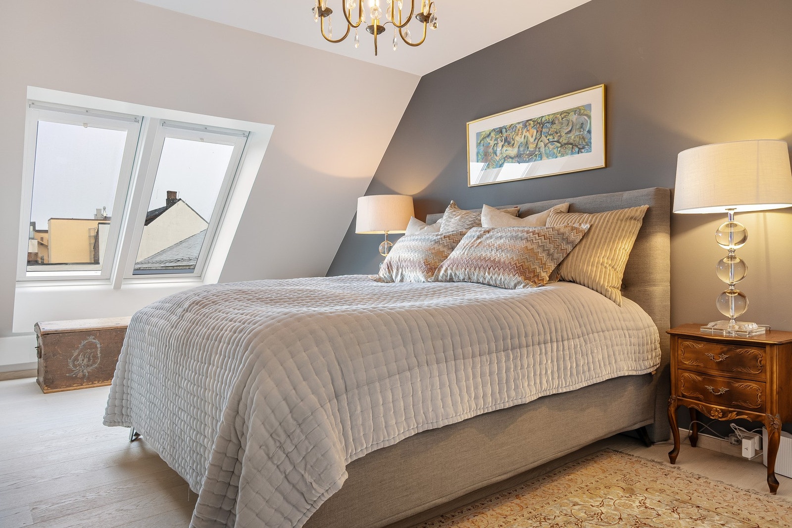 Hovedsoverommet. Galleribilde