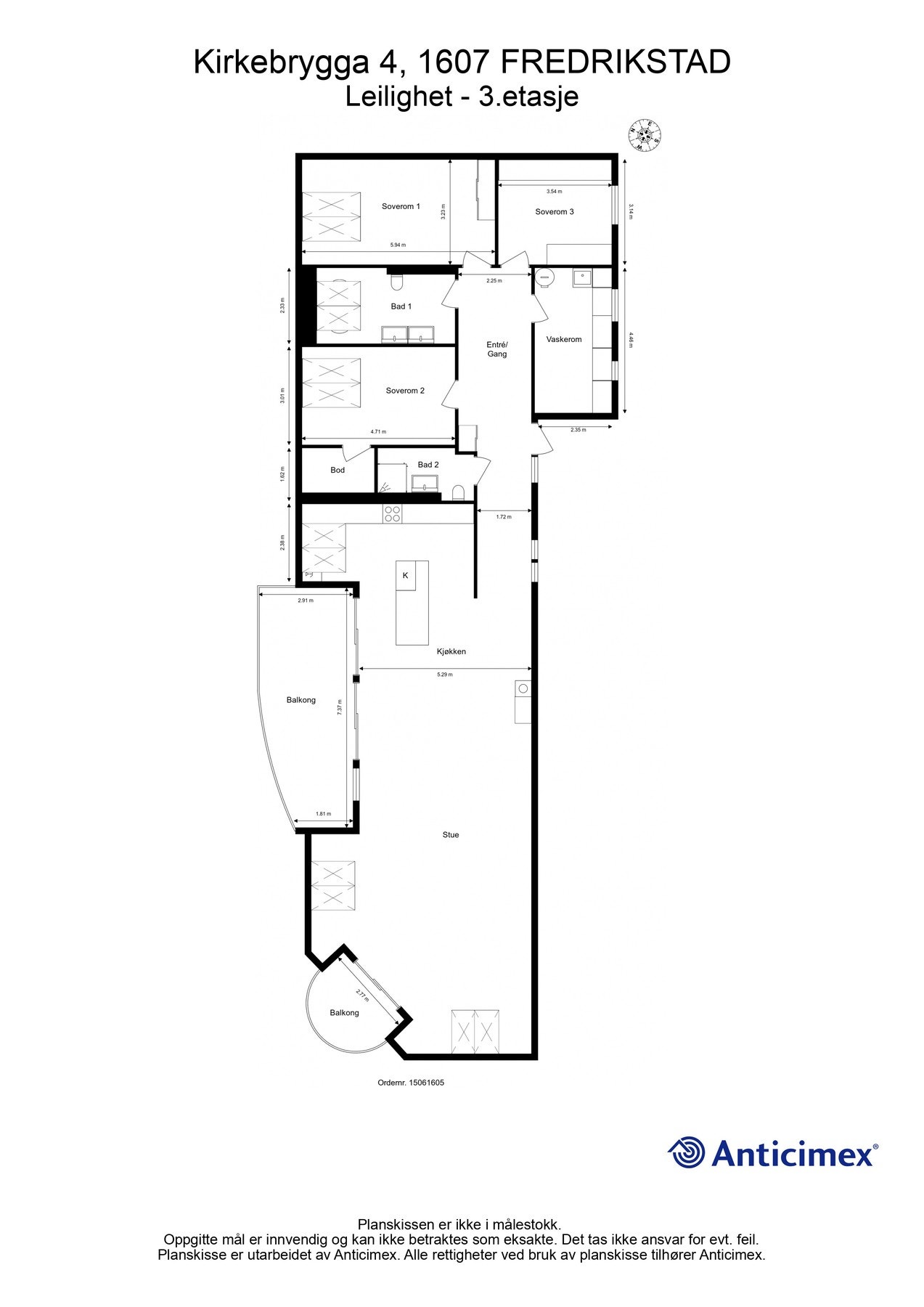 Planskisse. Galleribilde