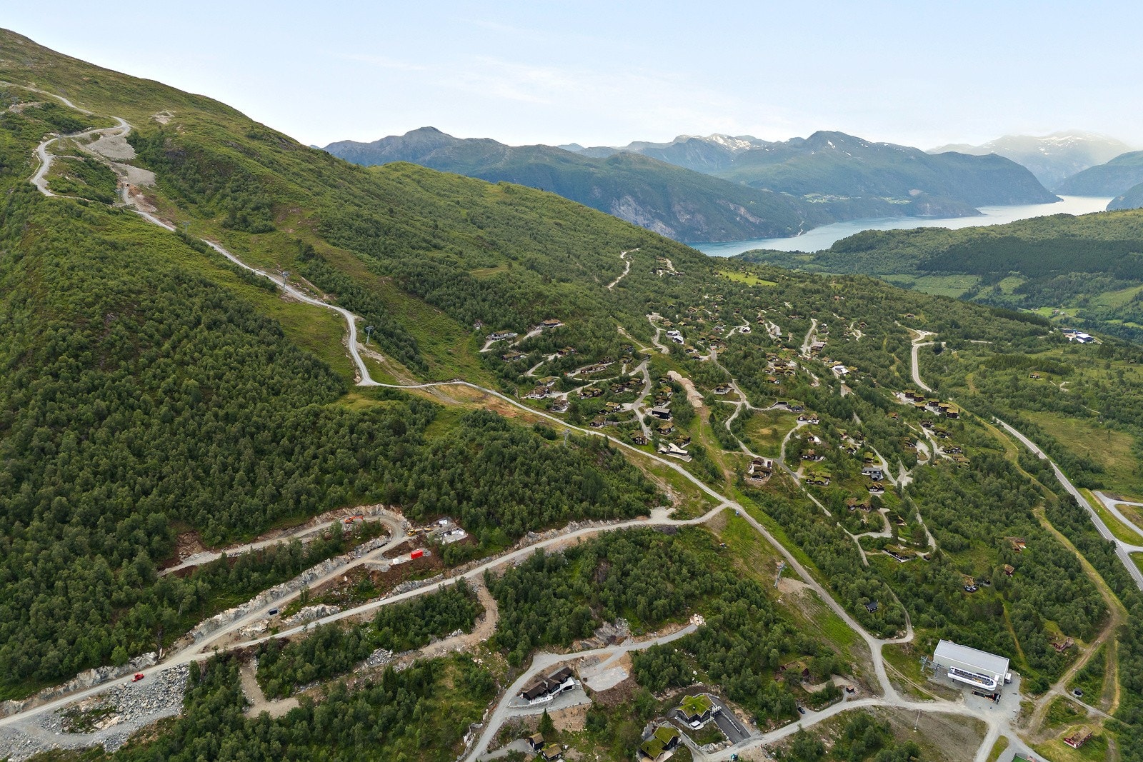 Blådalsia er et helt nytt hyttefelt som grenser til skisenteret. Galleribilde