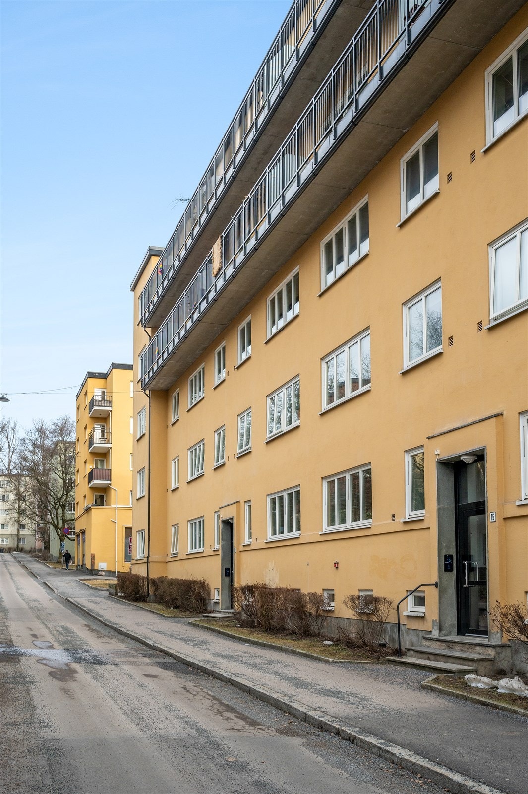 Bjørn Stallares vei ligger i en tilbaketrukket sidegate sentralt på Rosenhoff/Sinsen. Galleribilde