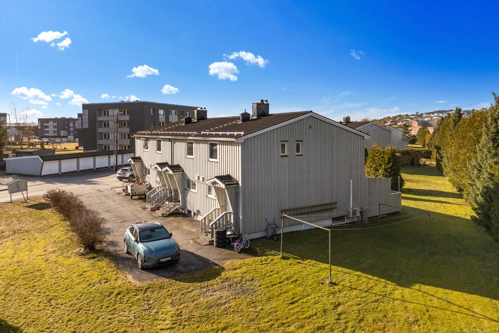Dronefoto Galleribilde