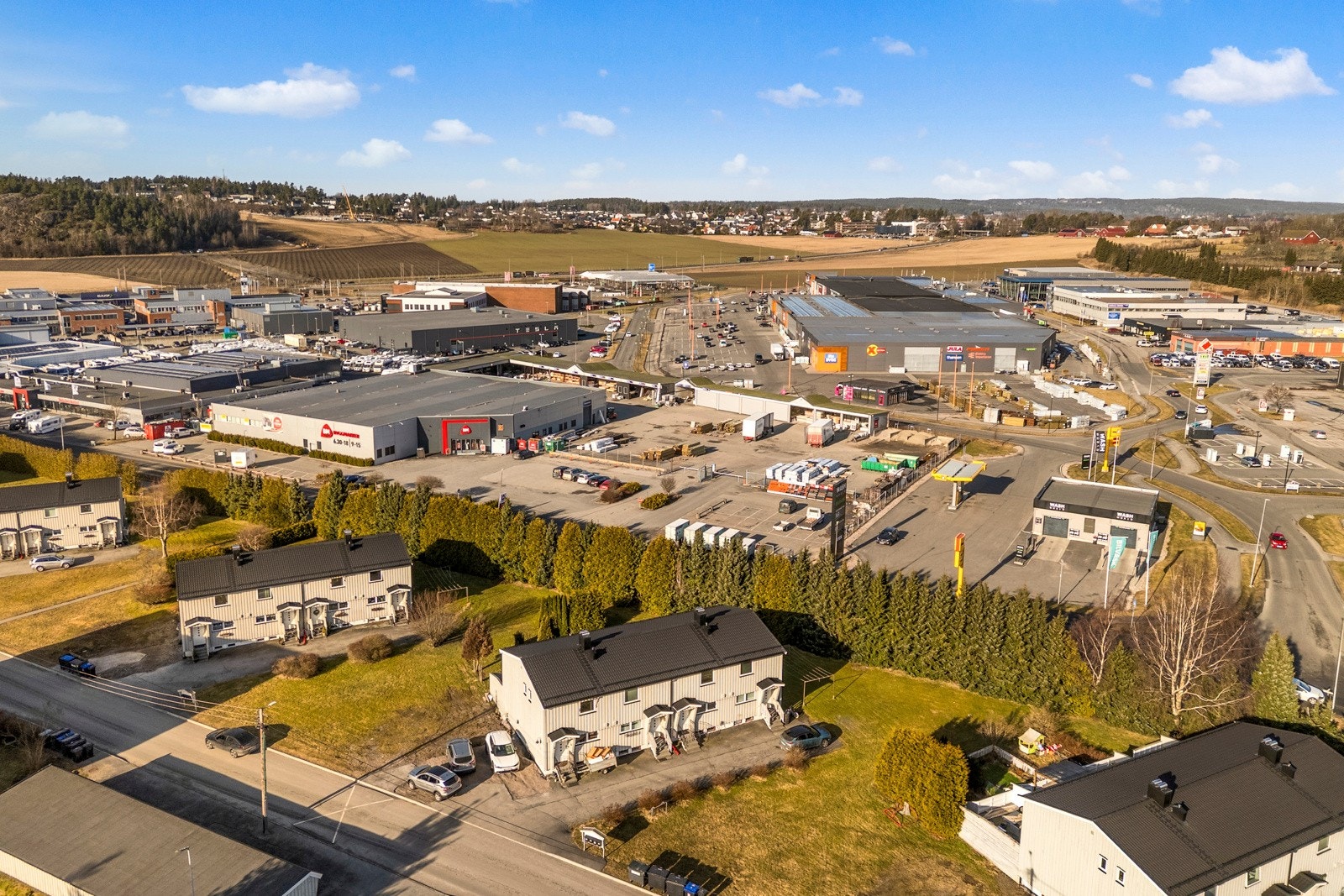 Dronefoto Galleribilde