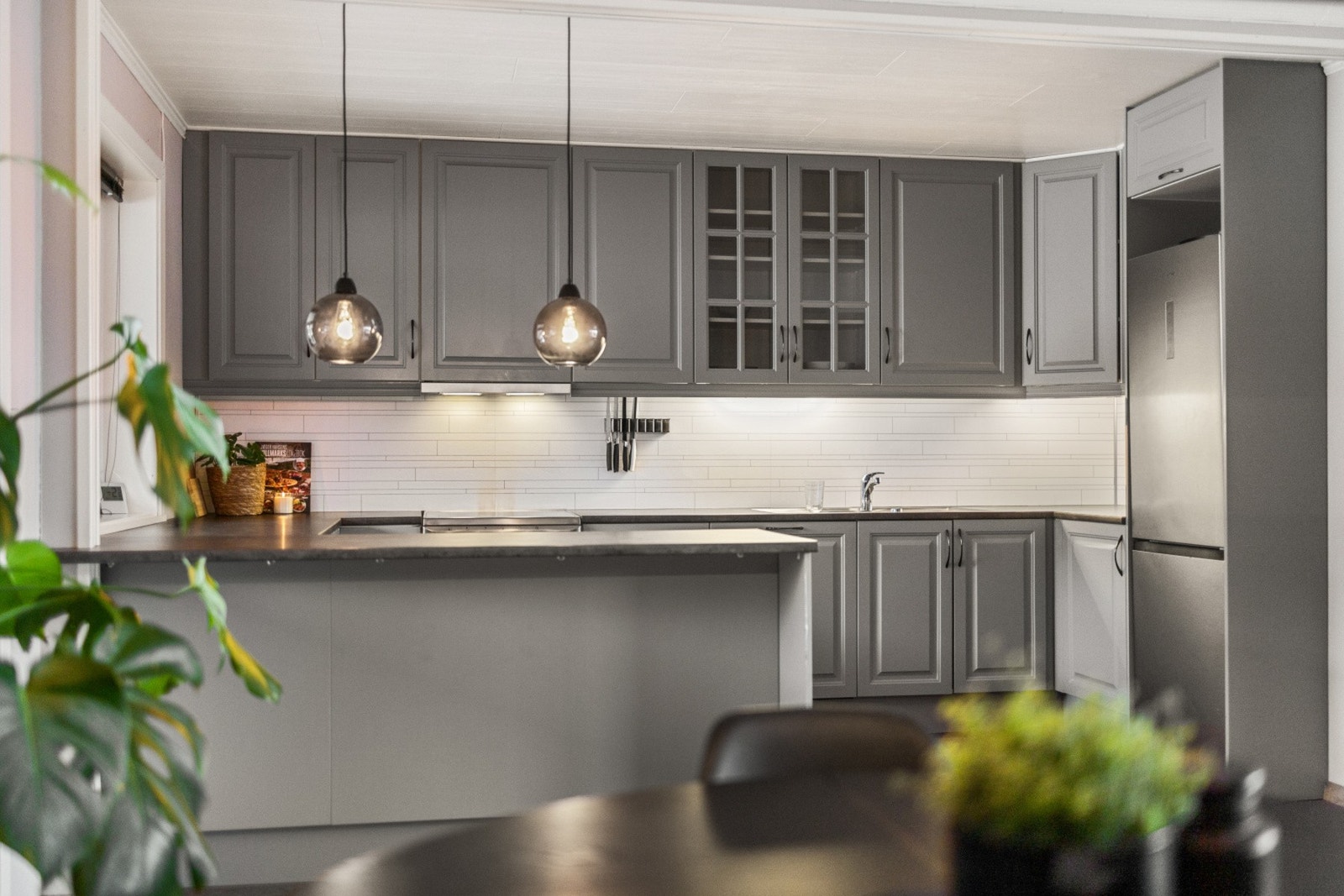 Rekkehuset har gode løsninger og flere flotte uteområder Galleribilde