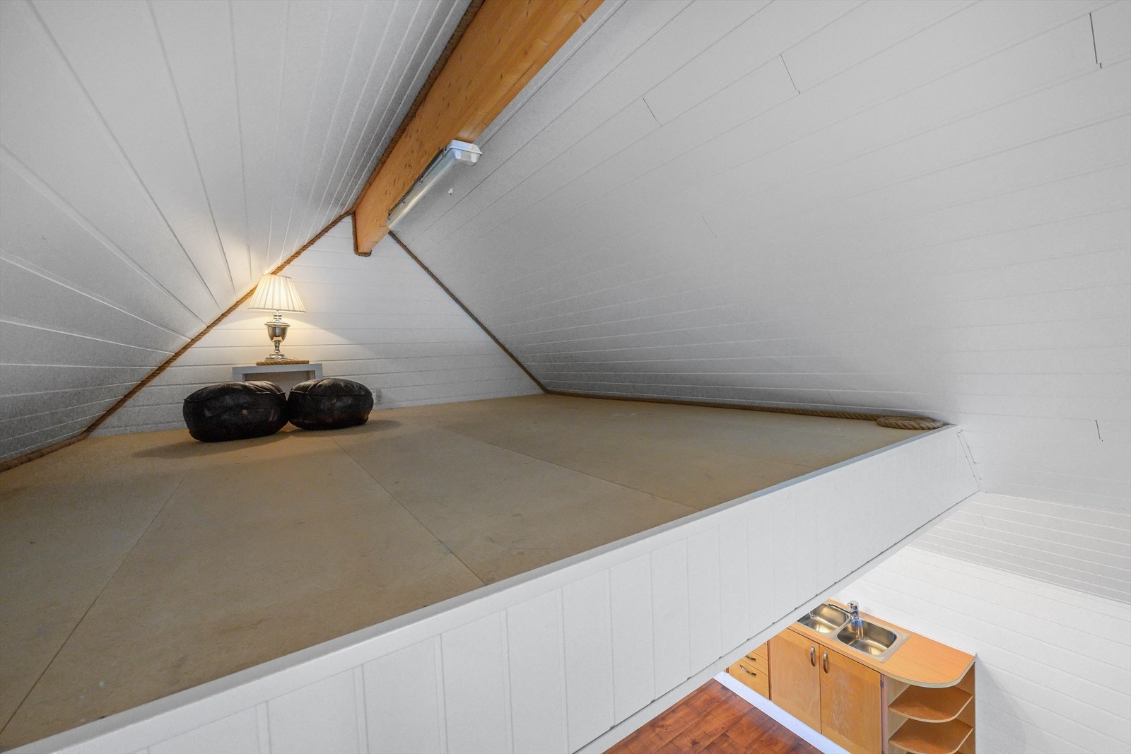 Adkomst til hems må gjøres via stige Galleribilde