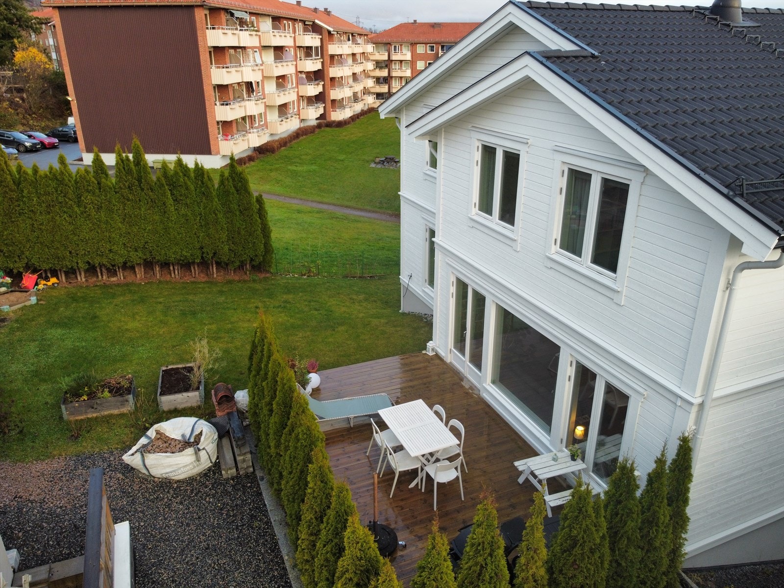 Selgers dronebilde Galleribilde