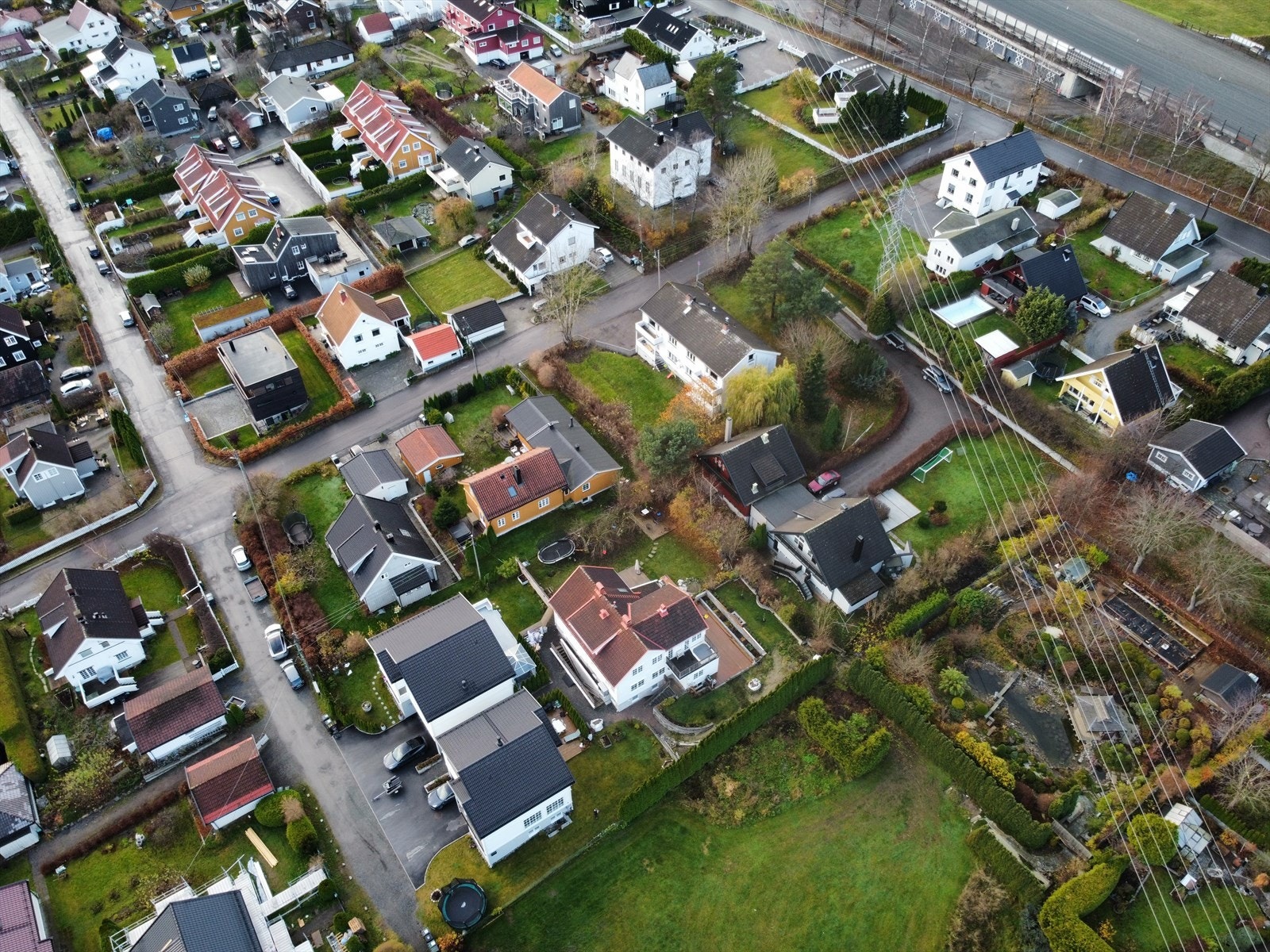 Selgers dronebilde Galleribilde