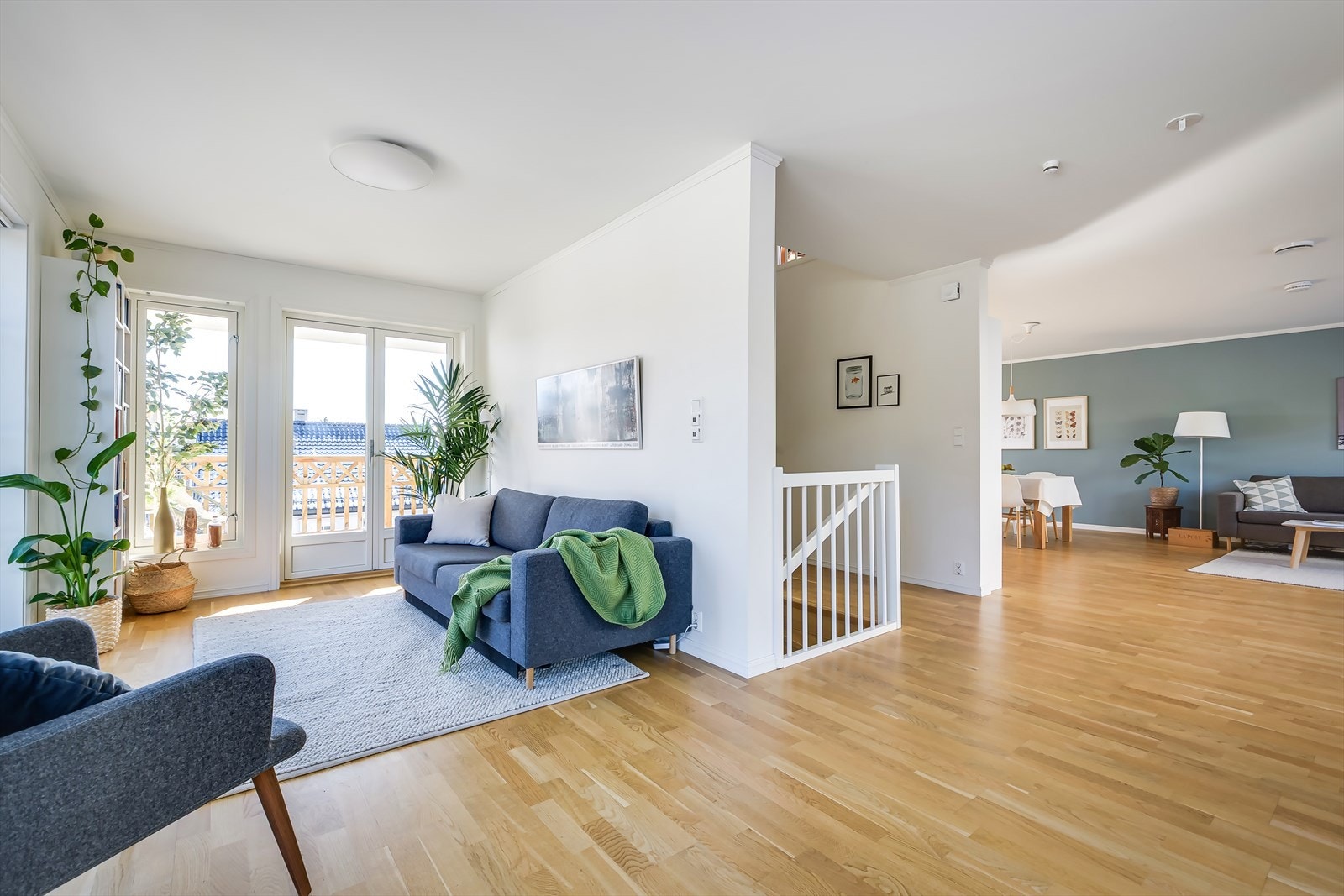 Rommet er delt inn i flere soner, og her kan man enkelt innrede etter eget ønske. Galleribilde