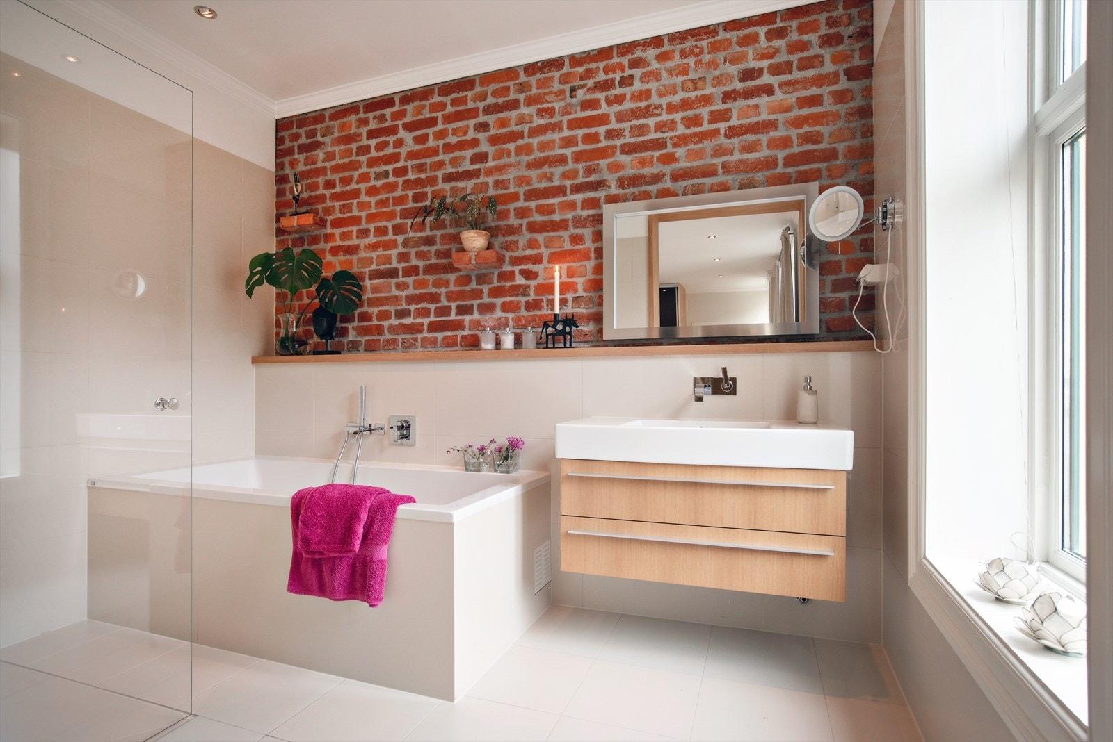 Badet er pent og delikat, og var nytt i 2012. Galleribilde