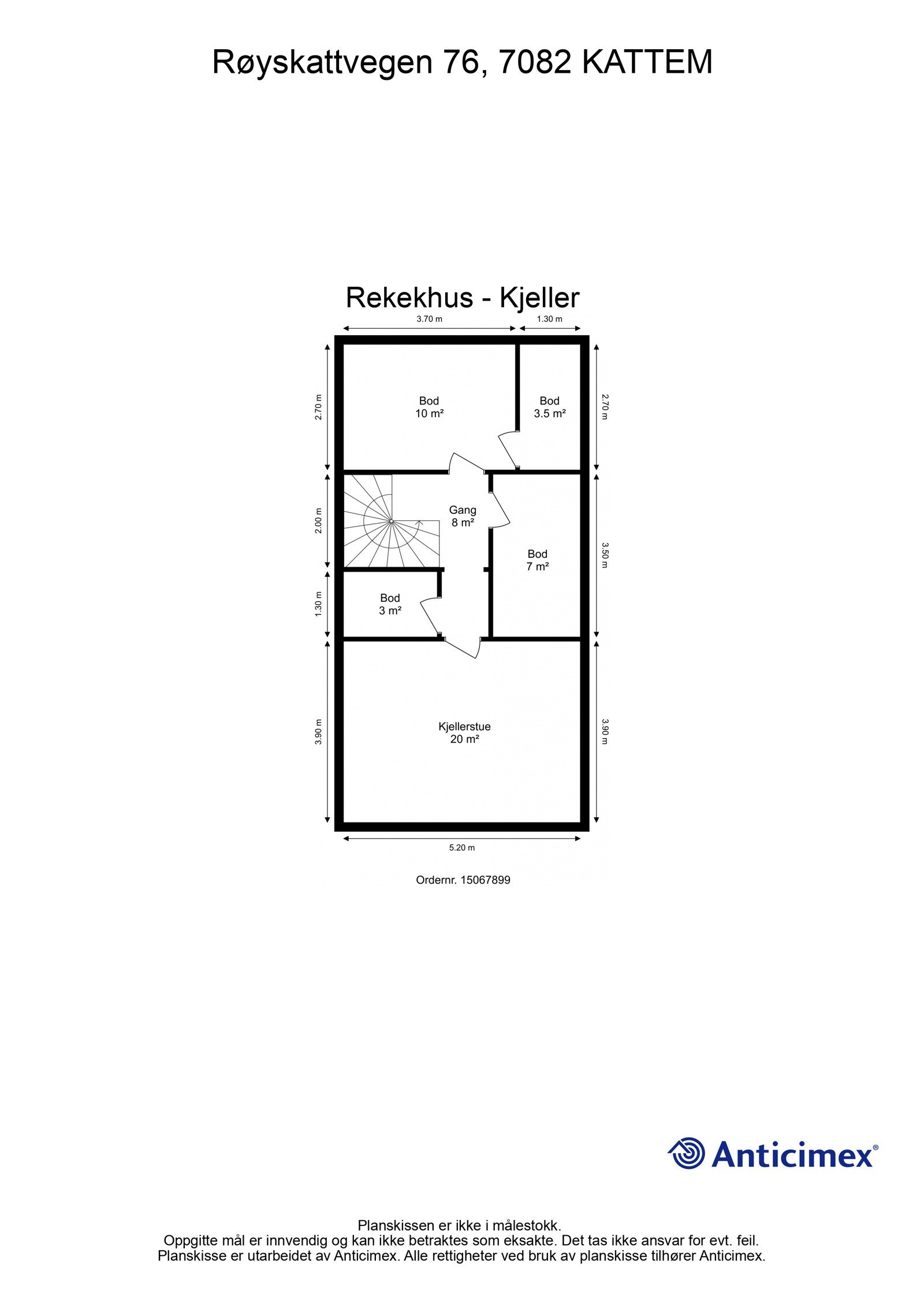 Plantegning - Kjeller Galleribilde