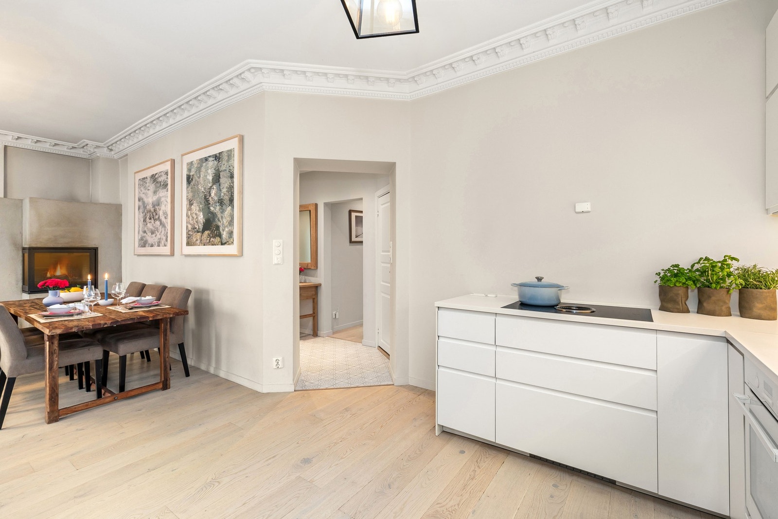 Kjøkken. Galleribilde