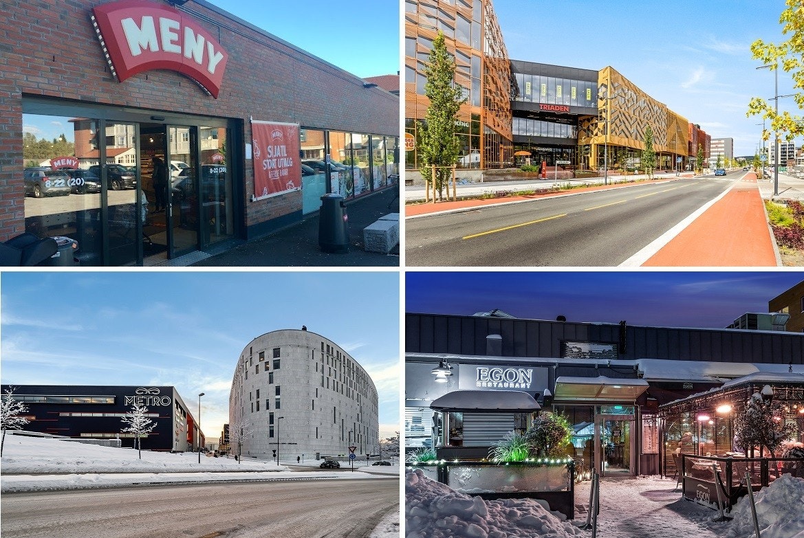 Kort vei til alt av servicetilbud på Meny Rasta, Triaden og Metro storsenter på Lørenskog. Galleribilde